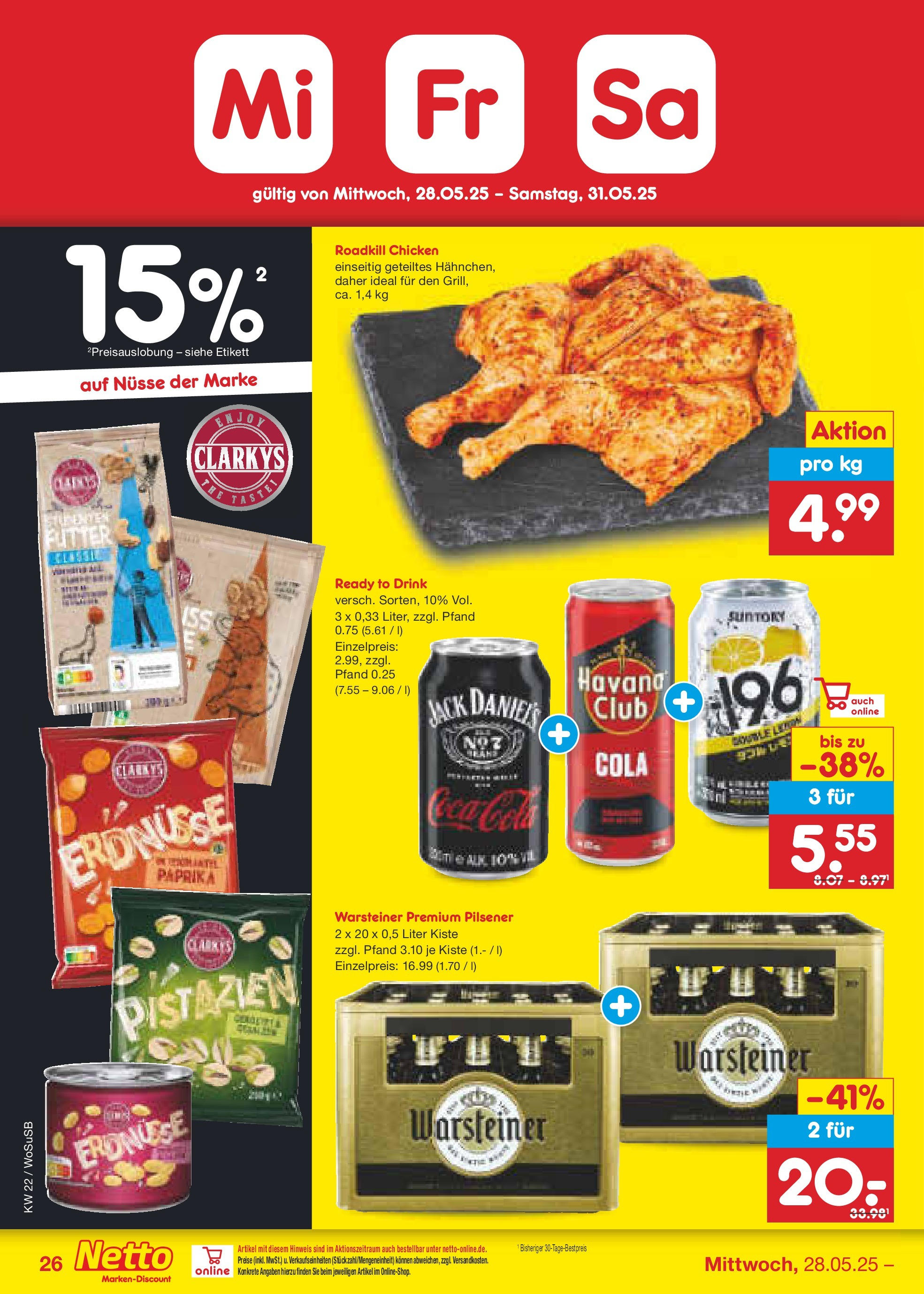 Netto Marken-Discount prospekt Mannheim	 (ab 26.05.2025) » Angebote | Seite: 44