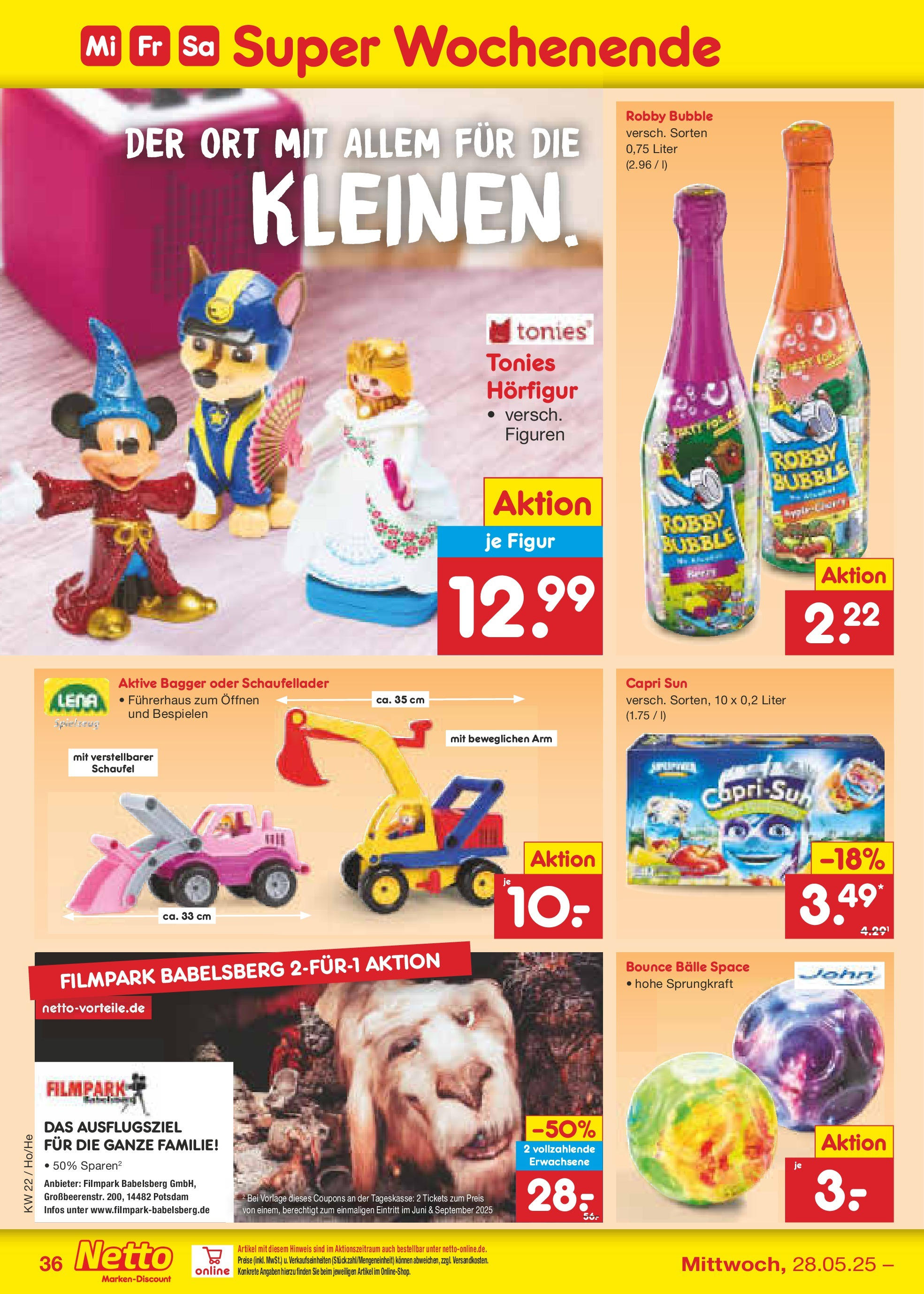 Netto Marken-Discount prospekt Kröpelin (ab 26.05.2025) » Angebote | Seite: 56 | Produkte: Capri sun