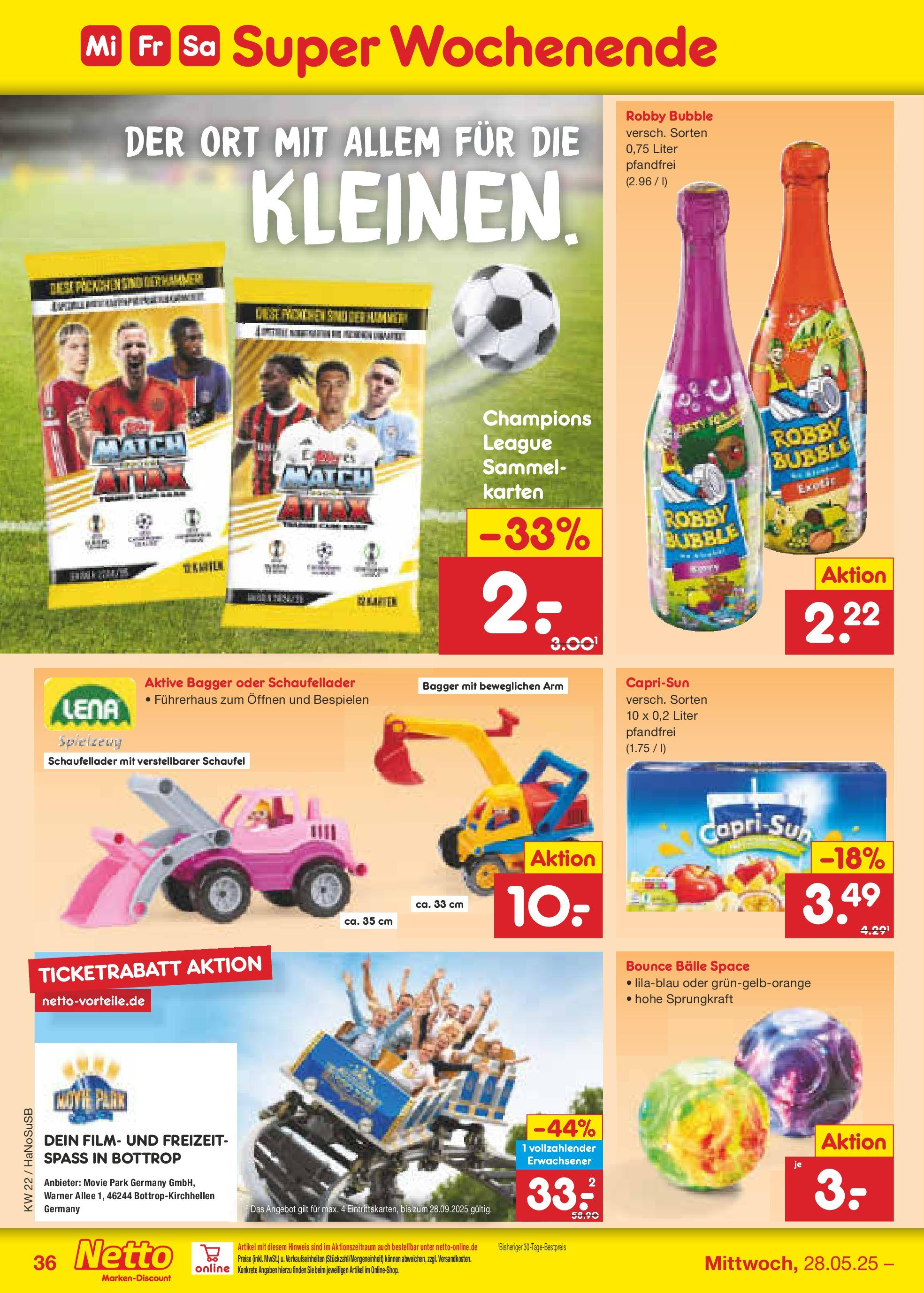 Netto Marken-Discount prospekt Schwerte-Geisecke (ab 26.05.2025) » Angebote | Seite: 56 | Produkte: Capri sun