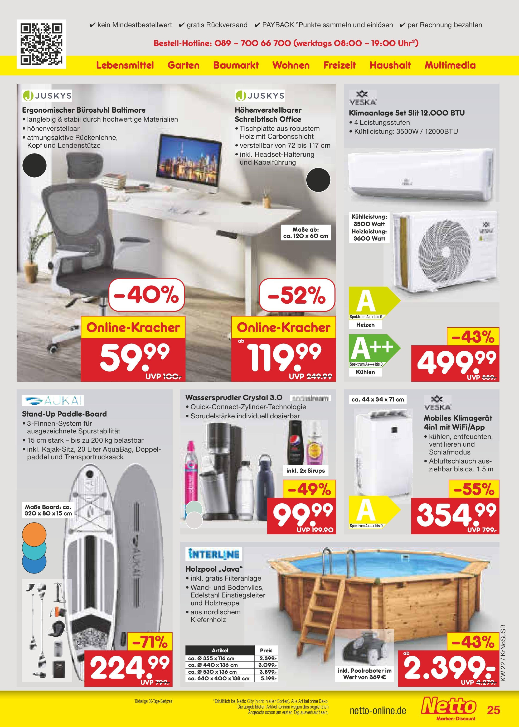 Netto Marken-Discount prospekt Jüchen (ab 26.05.2025) » Angebote | Seite: 39 | Produkte: Klimaanlage, Klimagerät