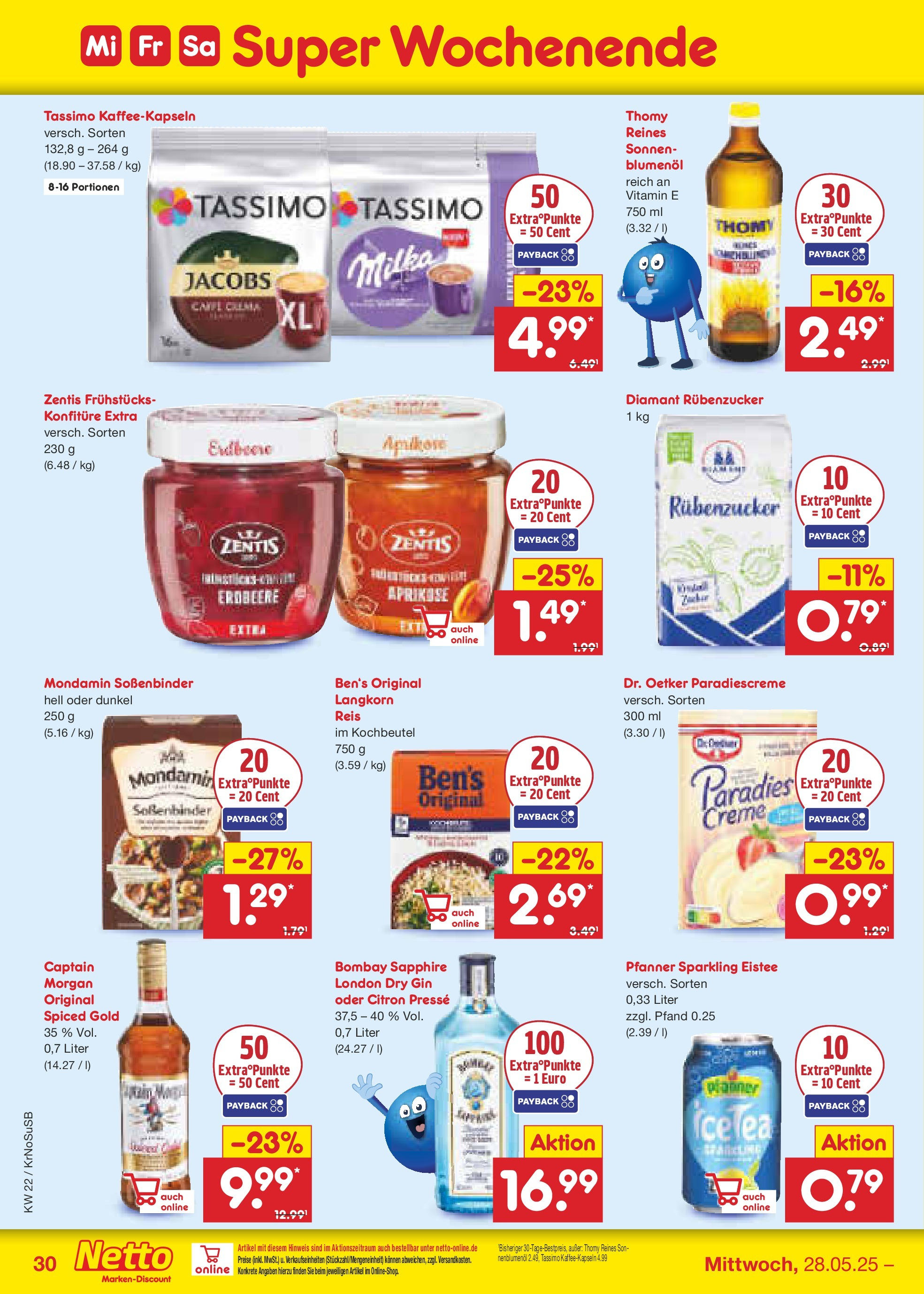 Netto Marken-Discount prospekt Jüchen (ab 26.05.2025) » Angebote | Seite: 48 | Produkte: Presse, Creme, Captain morgan, Reis
