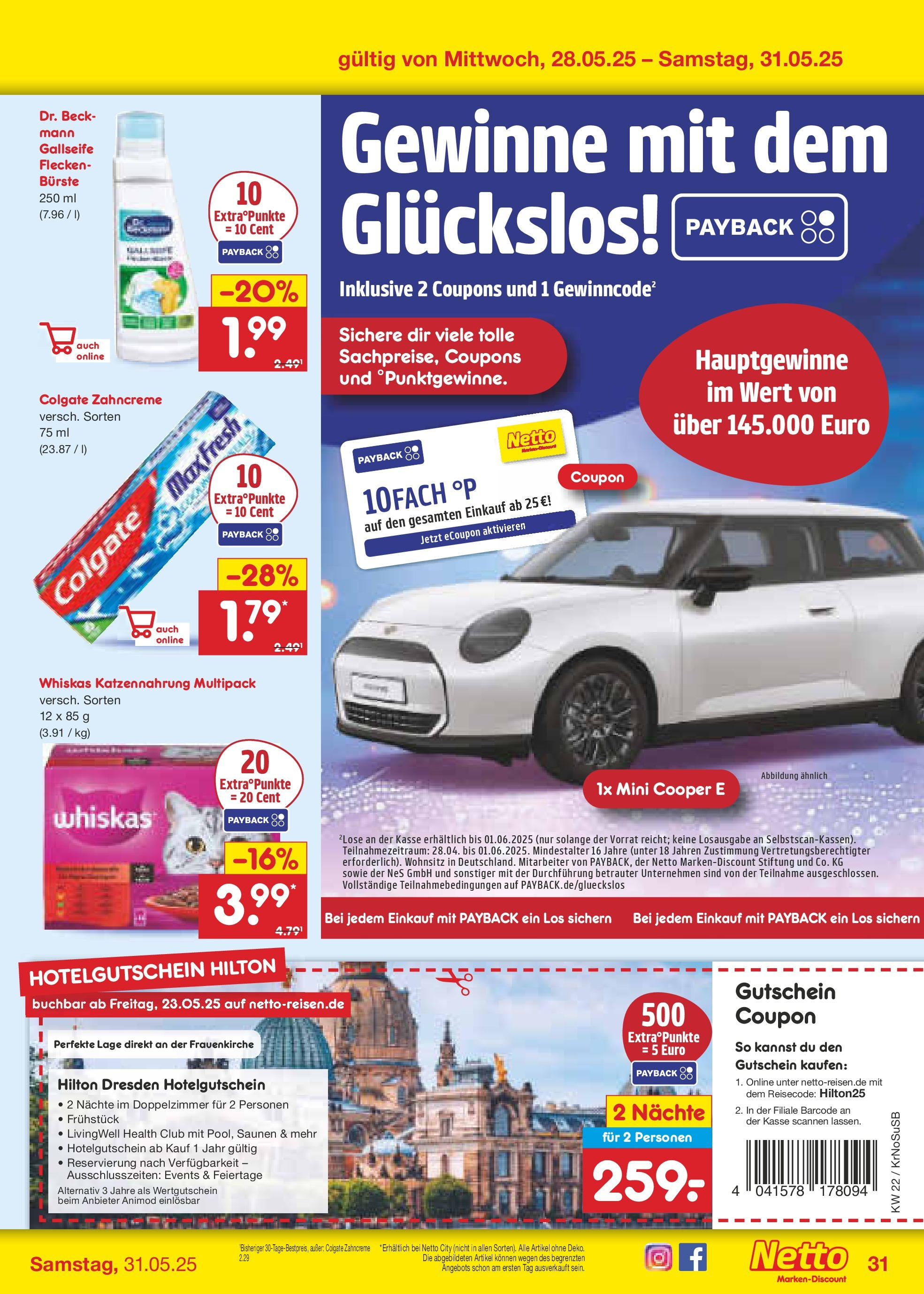 Netto Marken-Discount prospekt Jüchen (ab 26.05.2025) » Angebote | Seite: 49 | Produkte: Bürste, Whiskas