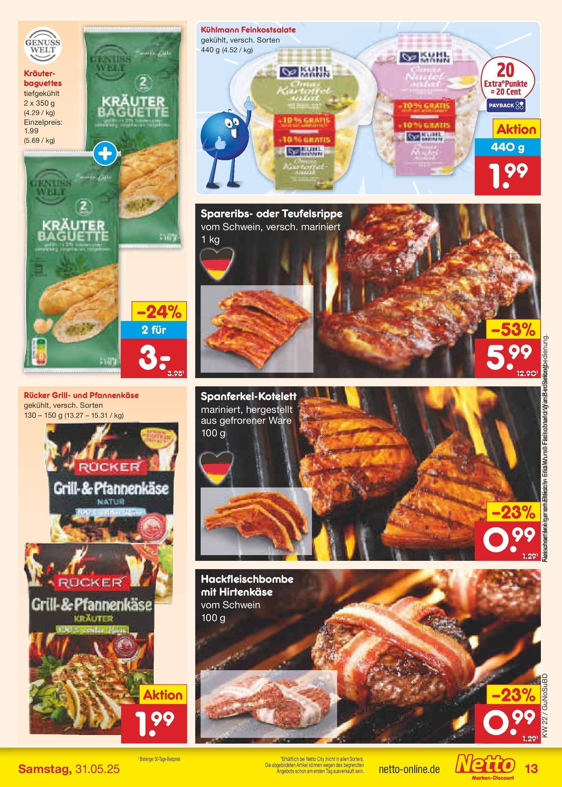 Netto Marken-Discount prospekt Glauchau (ab 26.05.2025) » Angebote | Seite: 17 | Produkte: Grill, Baguette Netto Marken-Discount prospekt Glauchau (ab 26.05.2025) » Angebote | Seite: 17 | Produkte: Grill, Baguette