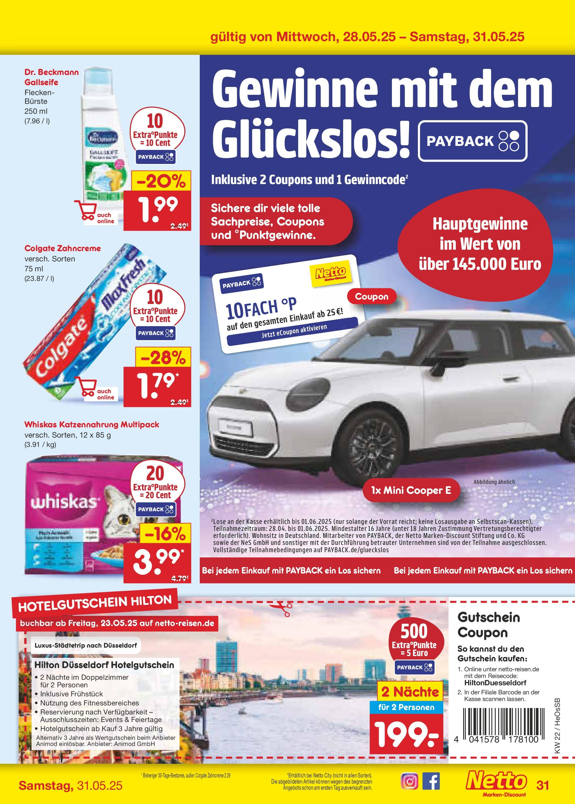 Netto Marken-Discount prospekt Kröpelin (ab 26.05.2025) » Angebote | Seite: 49 | Produkte: Bürste, Whiskas