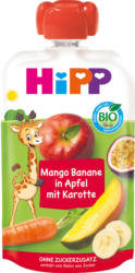 HiPP Quetschie Mango, Banane in Apfel mit Karotte ab 1 Jahr