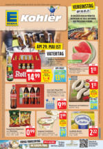 EDEKA Kohler E center: Wochenangebote - bis 31.05.2025