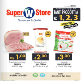 Tanti prodotti a 1. 2. 3€