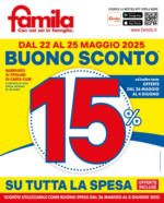 Famila BUONO SCONTO 15% - al 25.05.2025