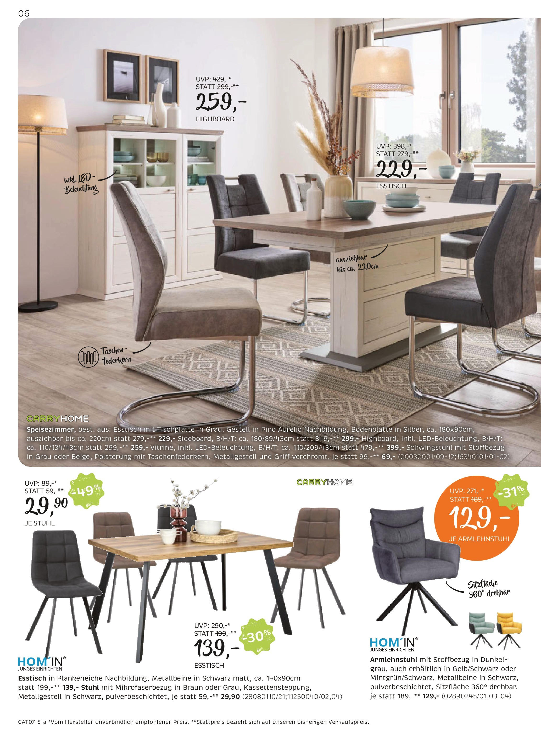 XXXLutz Carry Home von 17.06.2025 - Aktuelle Angebote | Seite: 6 | Produkte: Stuhl