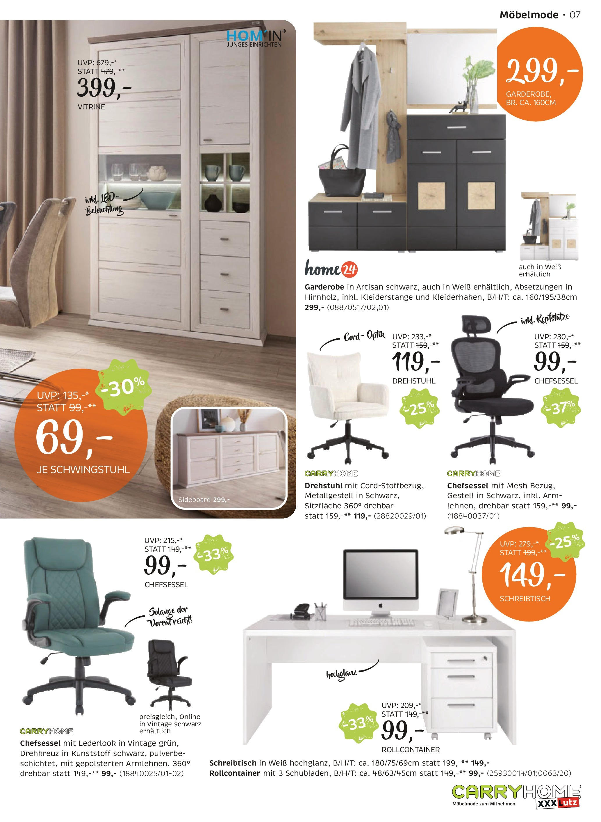 XXXLutz Carry Home von 17.06.2025 - Aktuelle Angebote | Seite: 7