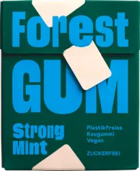 Forest GUM Kaugummi Strong Mint zuckerfrei