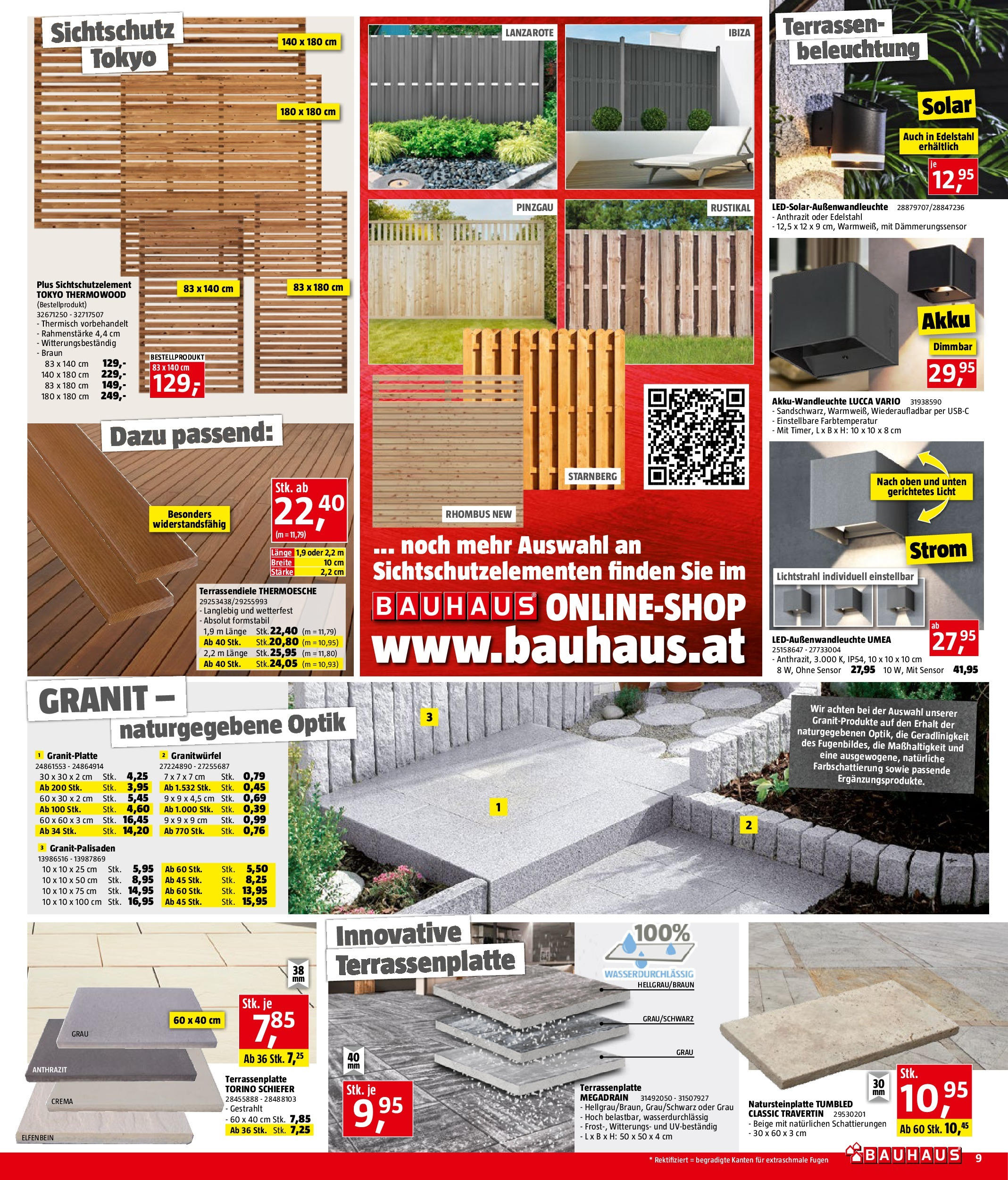 Bauhaus Prospekt aktuell von 26.05.2025 - Aktuelle Angebote | Seite: 9