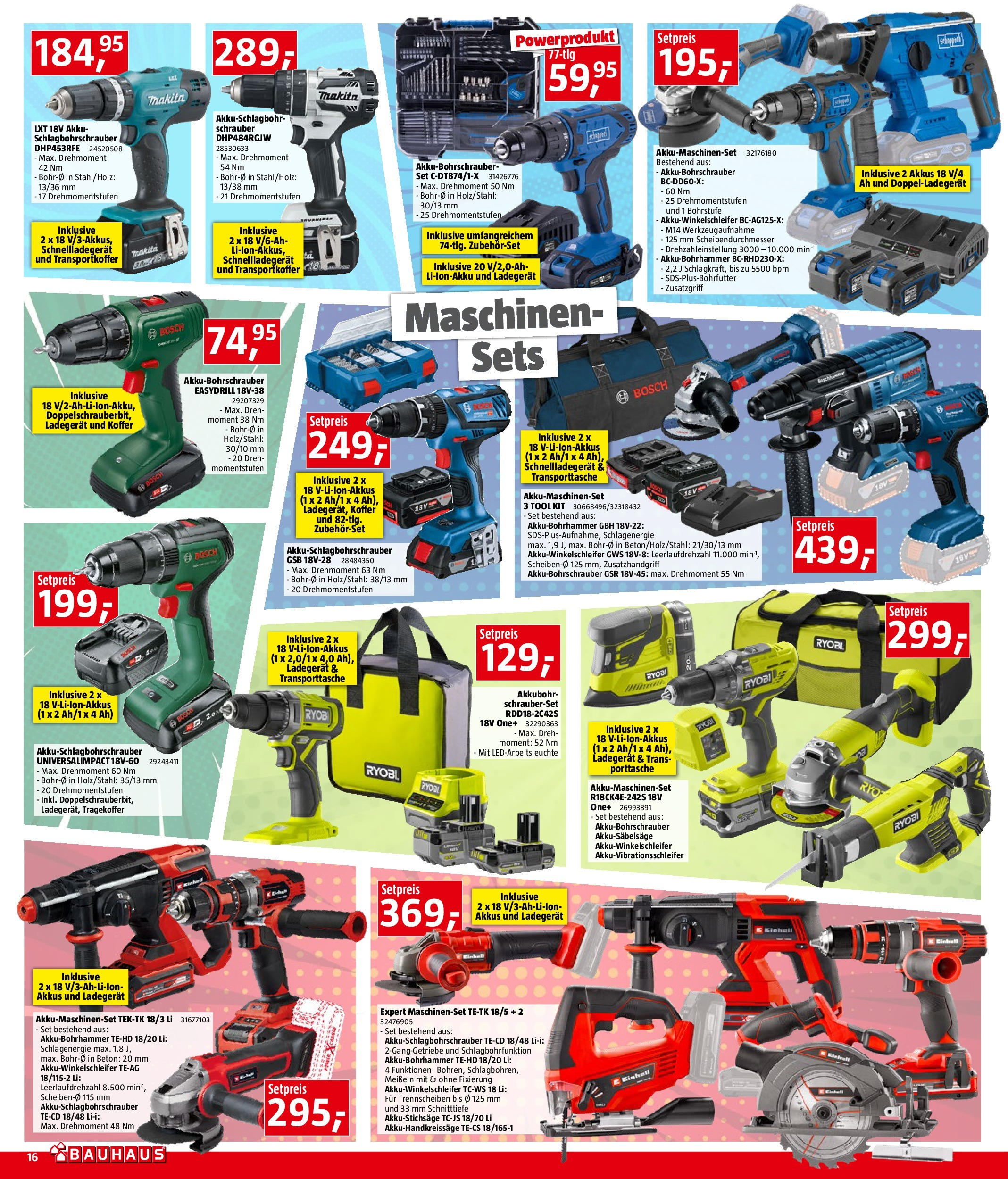 Bauhaus Prospekt aktuell von 26.05.2025 - Aktuelle Angebote | Seite: 16 | Produkte: Koffer