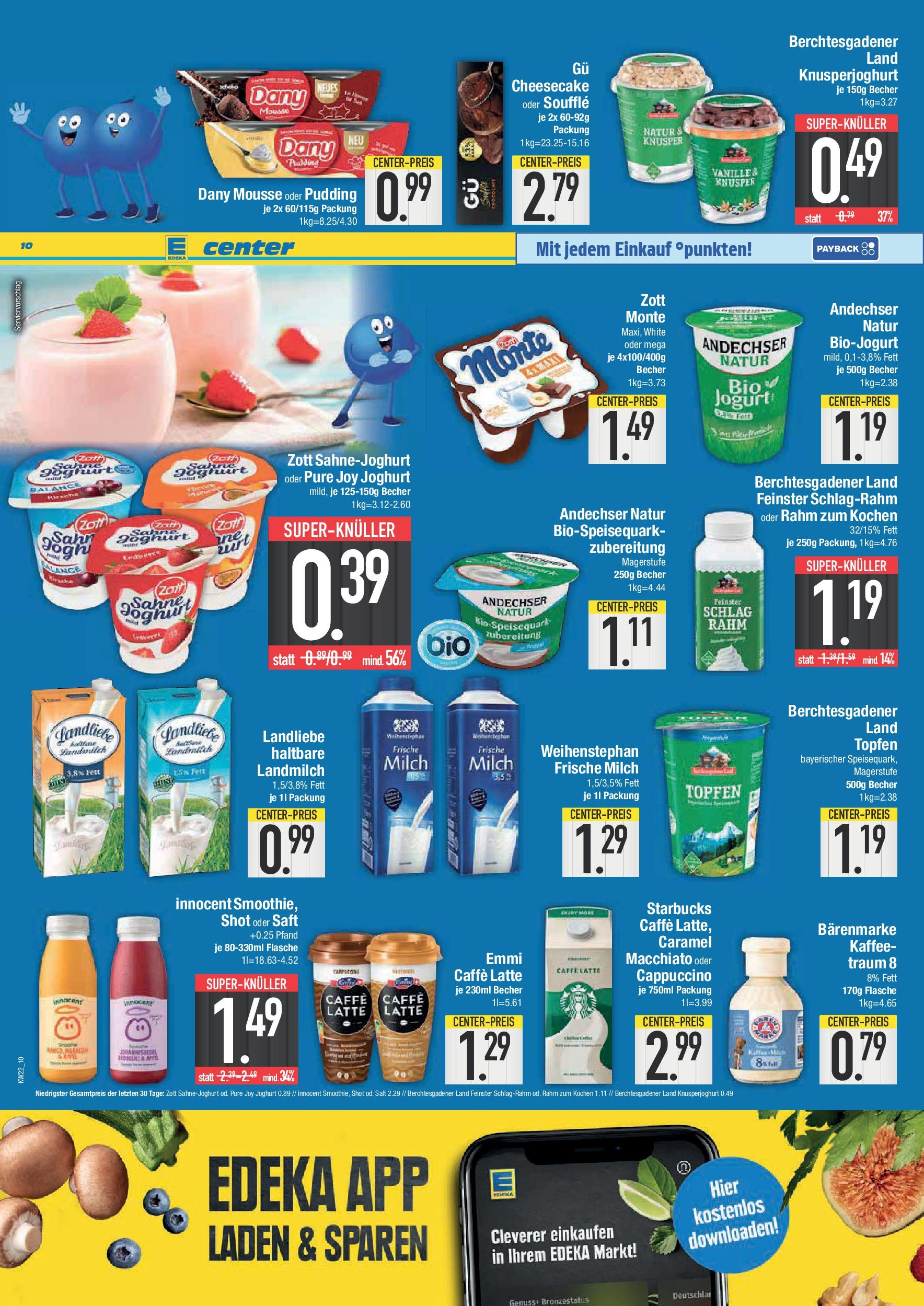 Edeka prospekt Ingolstadt	 (ab 25.05.2025) » Angebote Online | Seite: 10 | Produkte: Milch, Kaffee, Pudding, Saft