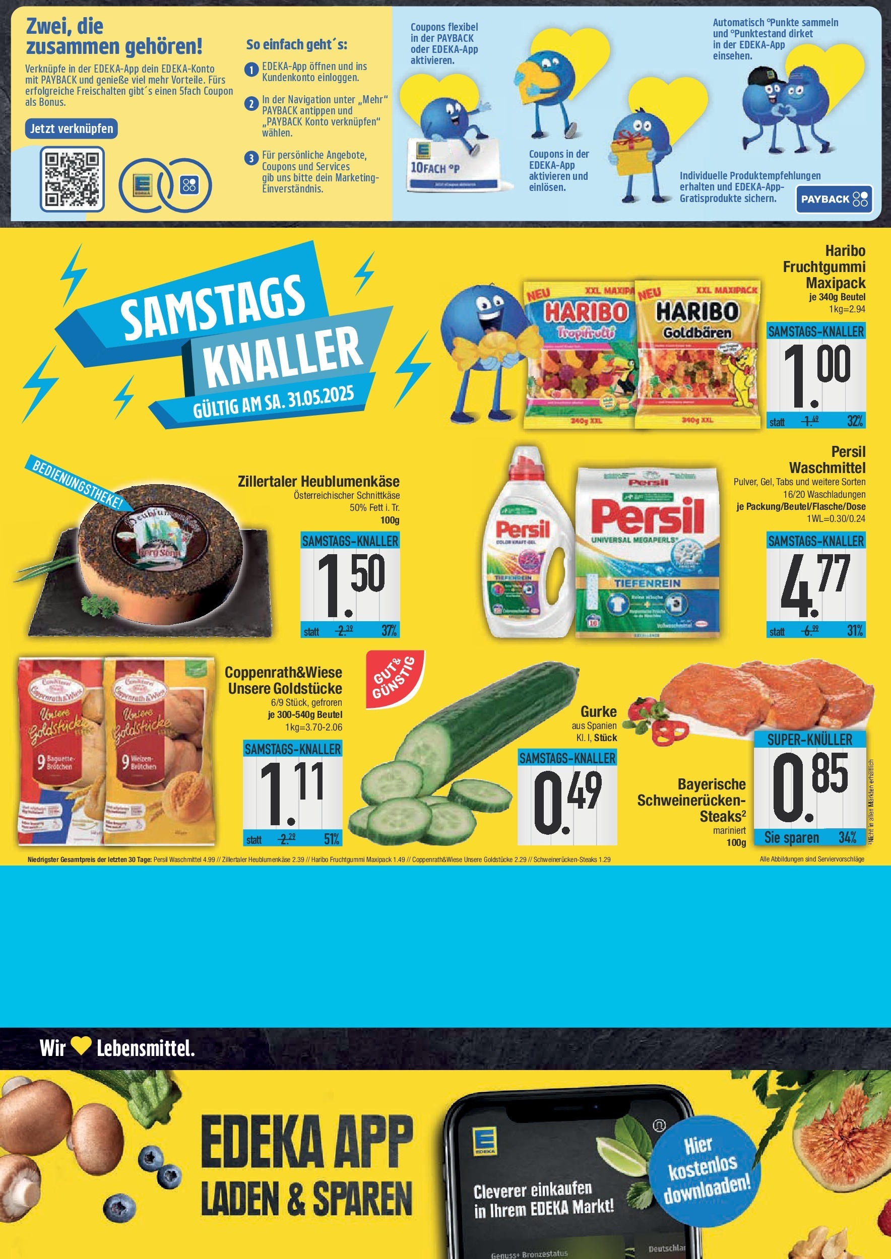 Edeka prospekt Ingolstadt	 (ab 25.05.2025) » Angebote Online | Seite: 20 | Produkte: Navigation, Haribo, Waschmittel, Schweinerucken