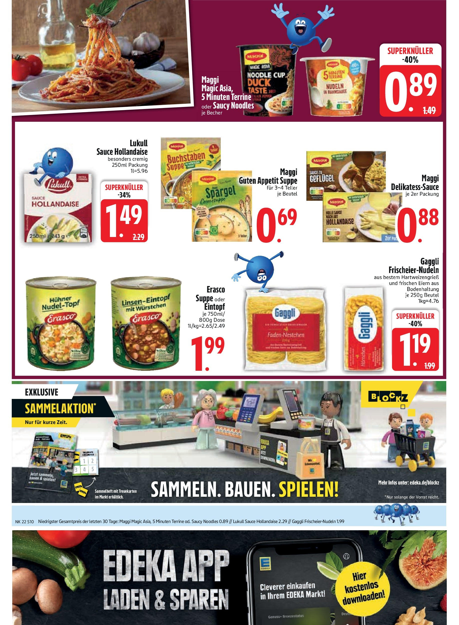 Edeka prospekt Unterföhring	 (ab 25.05.2025) » Angebote Online | Seite: 12 | Produkte: Maggi, Spargel, Nudeln, Erasco