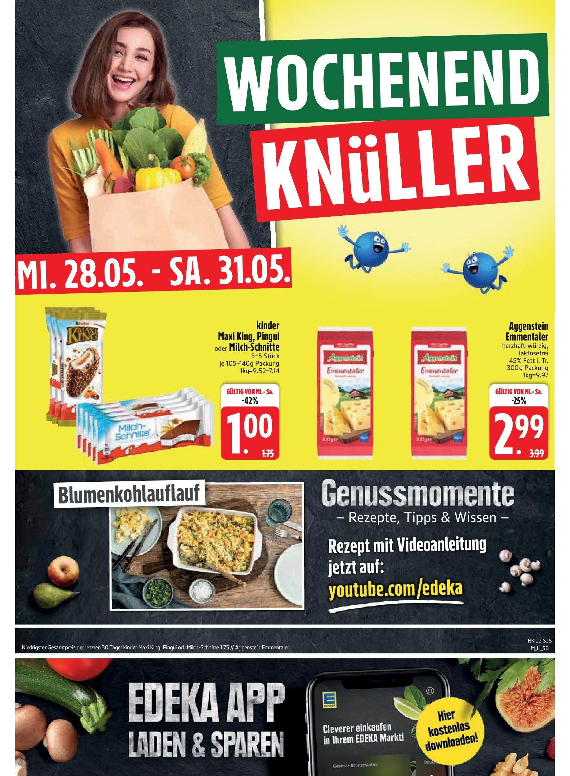 Edeka prospekt Unterföhring	 (ab 25.05.2025) » Angebote Online | Seite: 27 | Produkte: Milch