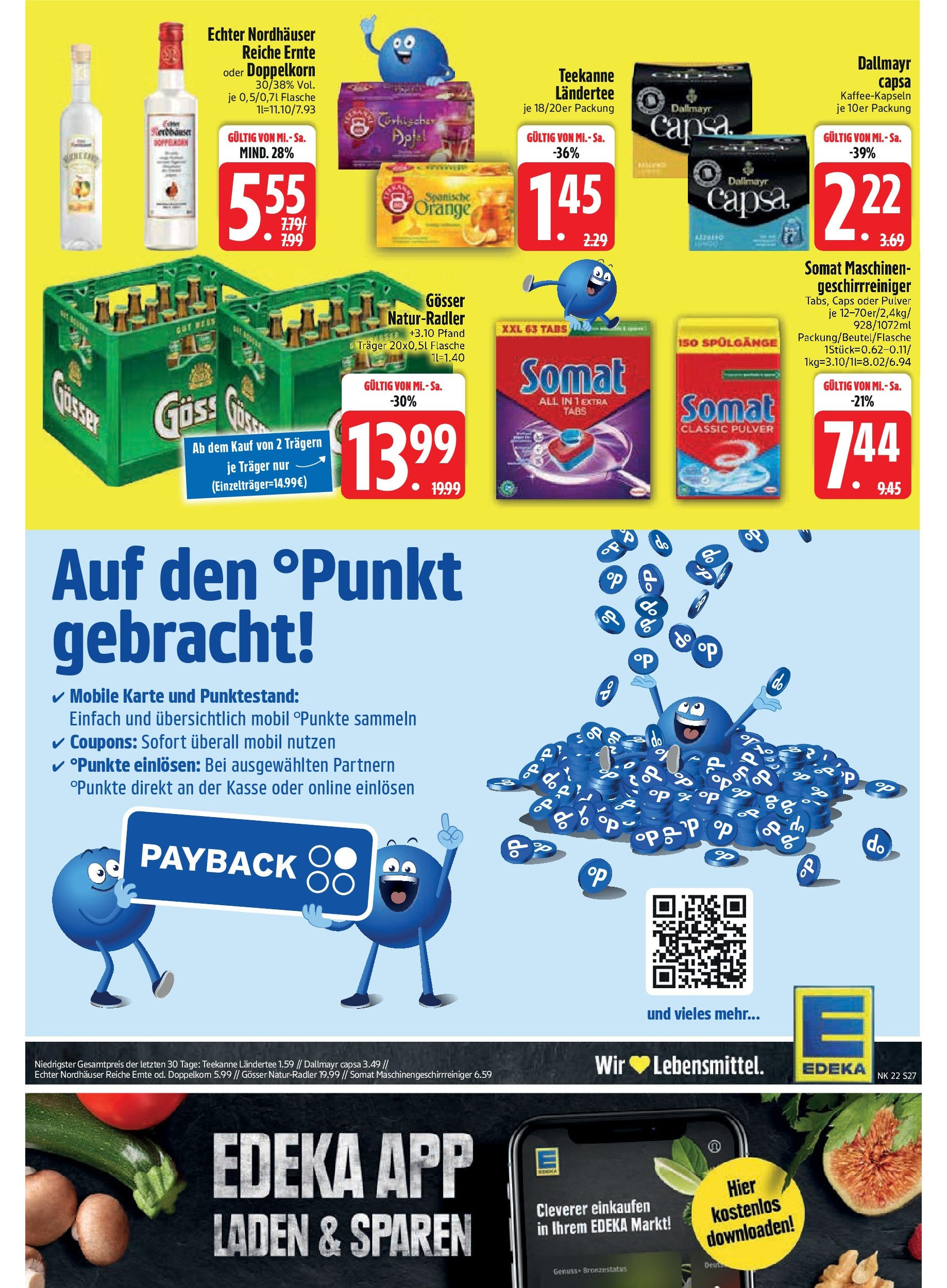 Edeka prospekt Unterföhring	 (ab 25.05.2025) » Angebote Online | Seite: 29 | Produkte: Dallmayr, Teekanne, Dallmayr capsa