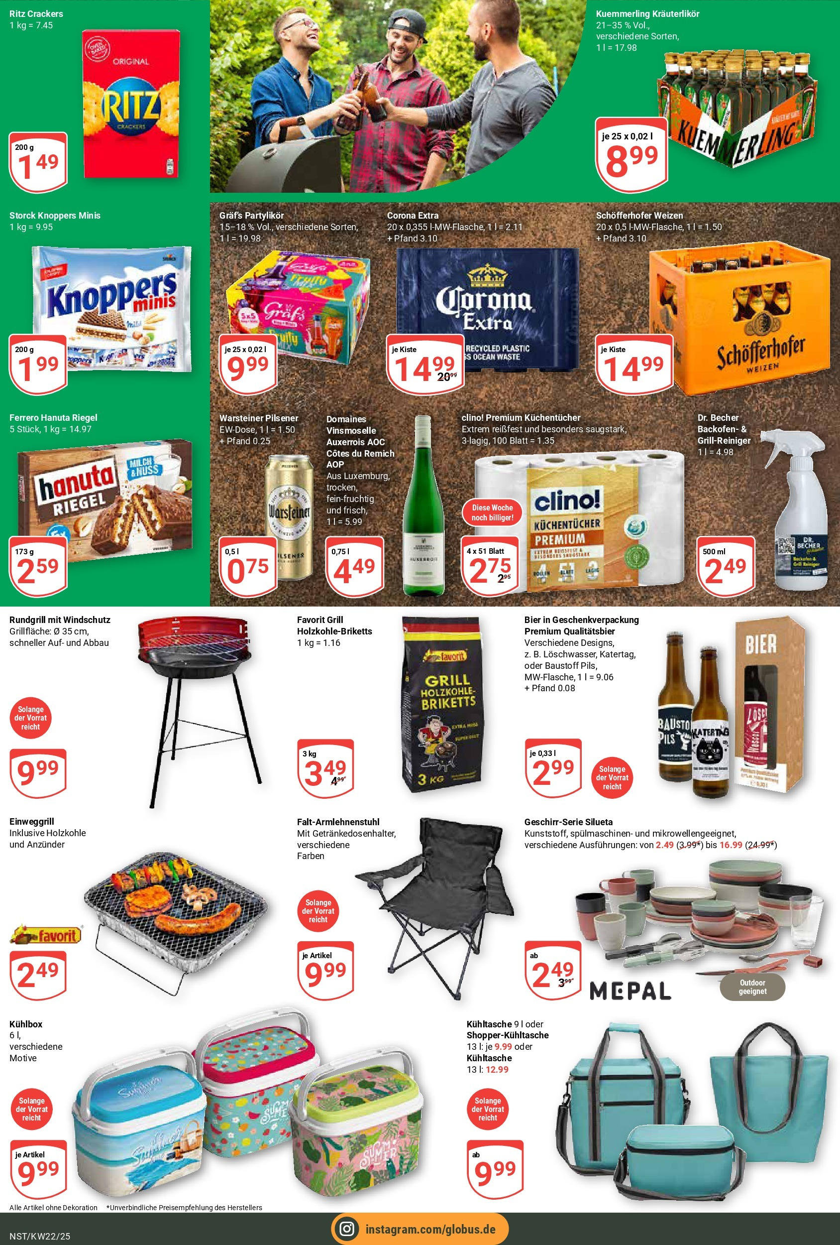 Globus prospekt Neustadt	 (ab 25.05.2025) » Angebote online | Seite: 3 | Produkte: Bier, Box, Pils, Knoppers