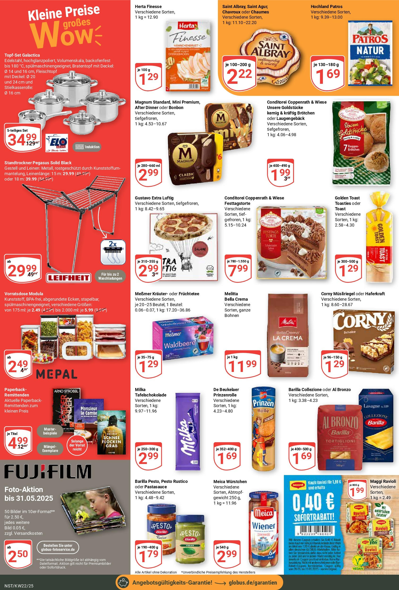Globus prospekt Neustadt	 (ab 25.05.2025) » Angebote online | Seite: 4 | Produkte: Gewicht, Butter, Bilder, Herta finesse