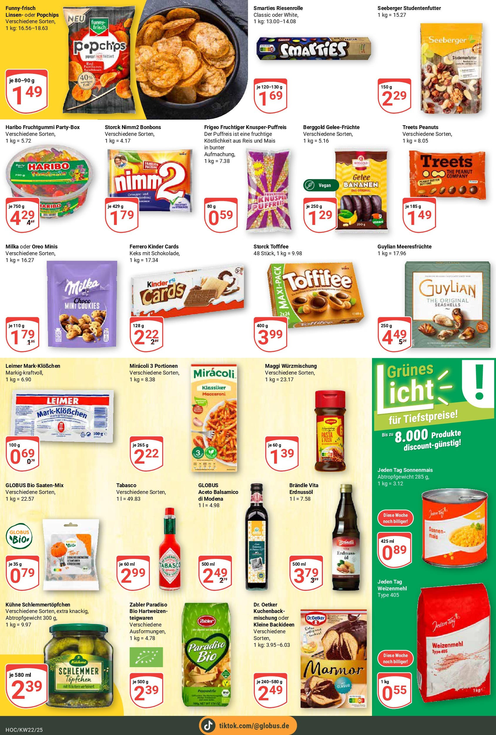 Globus prospekt Hockenheim	 (ab 25.05.2025) » Angebote online | Seite: 16 | Produkte: Maggi, Balsamico, Milka, Meeresfrüchte