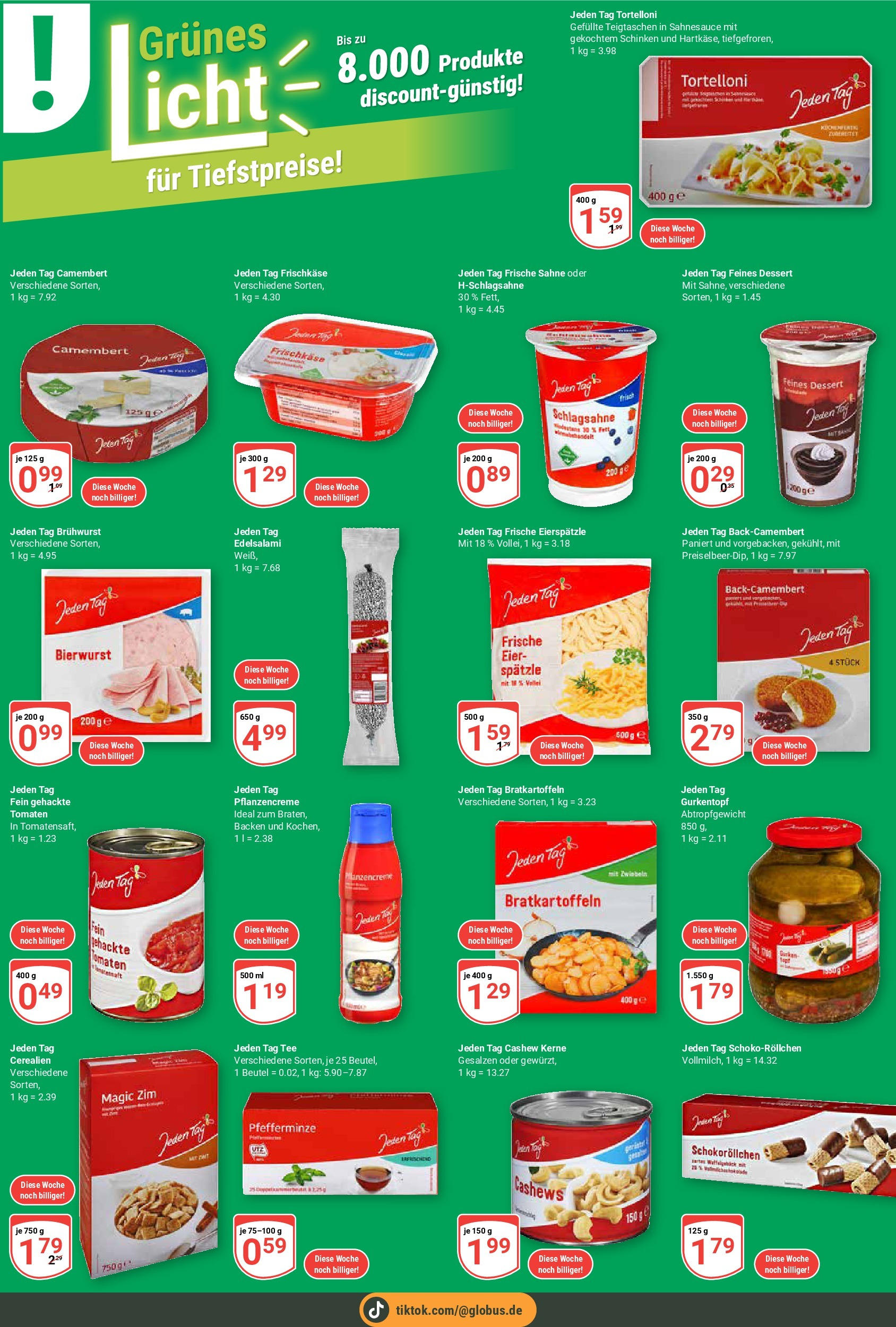Globus prospekt Zwickau	 (ab 25.05.2025) » Angebote online | Seite: 13 | Produkte: Schlagsahne, Tomaten, Zwiebeln, Tee