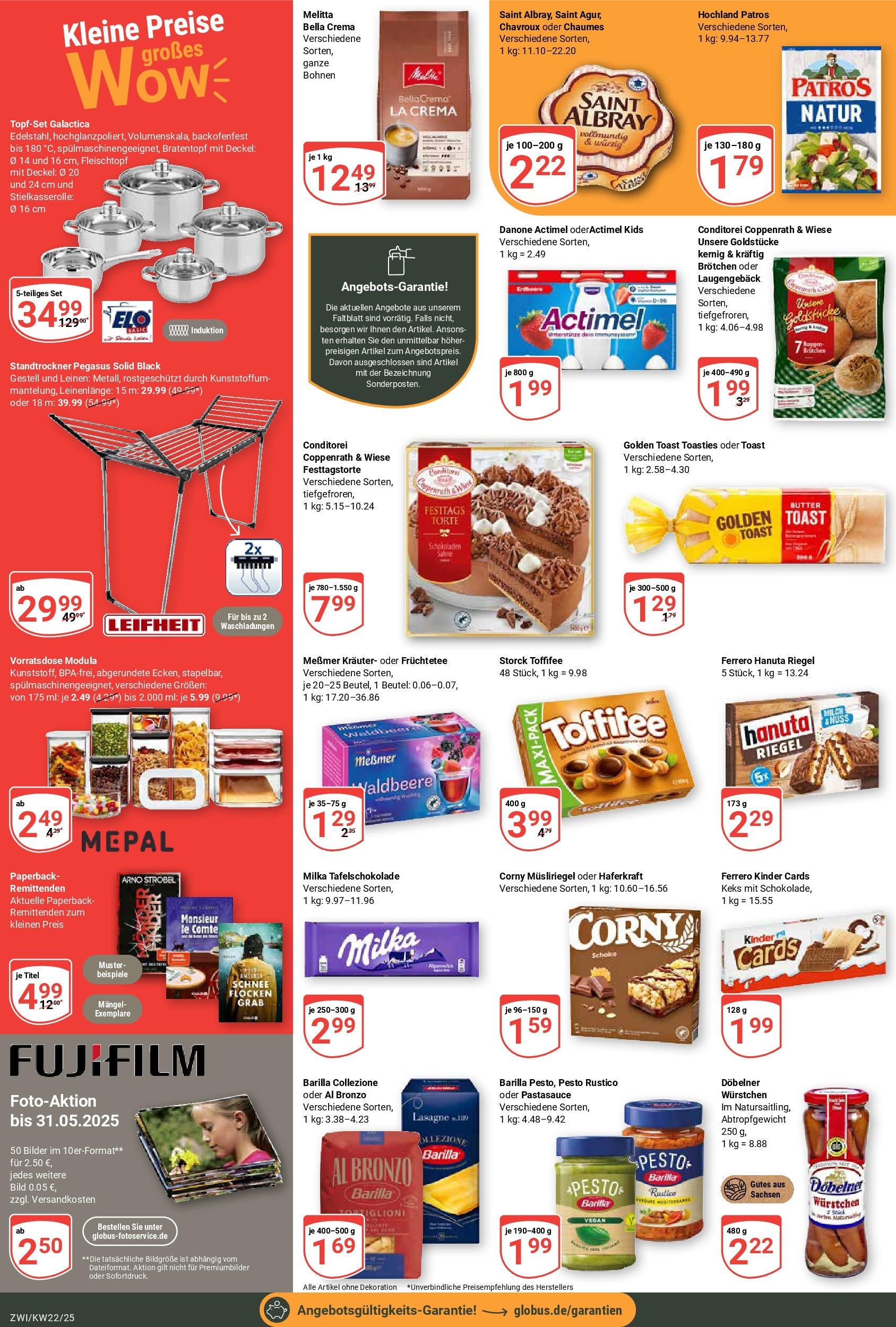 Globus prospekt Zwickau	 (ab 25.05.2025) » Angebote online | Seite: 2 | Produkte: Toast, Patros, Pasta, Flocken