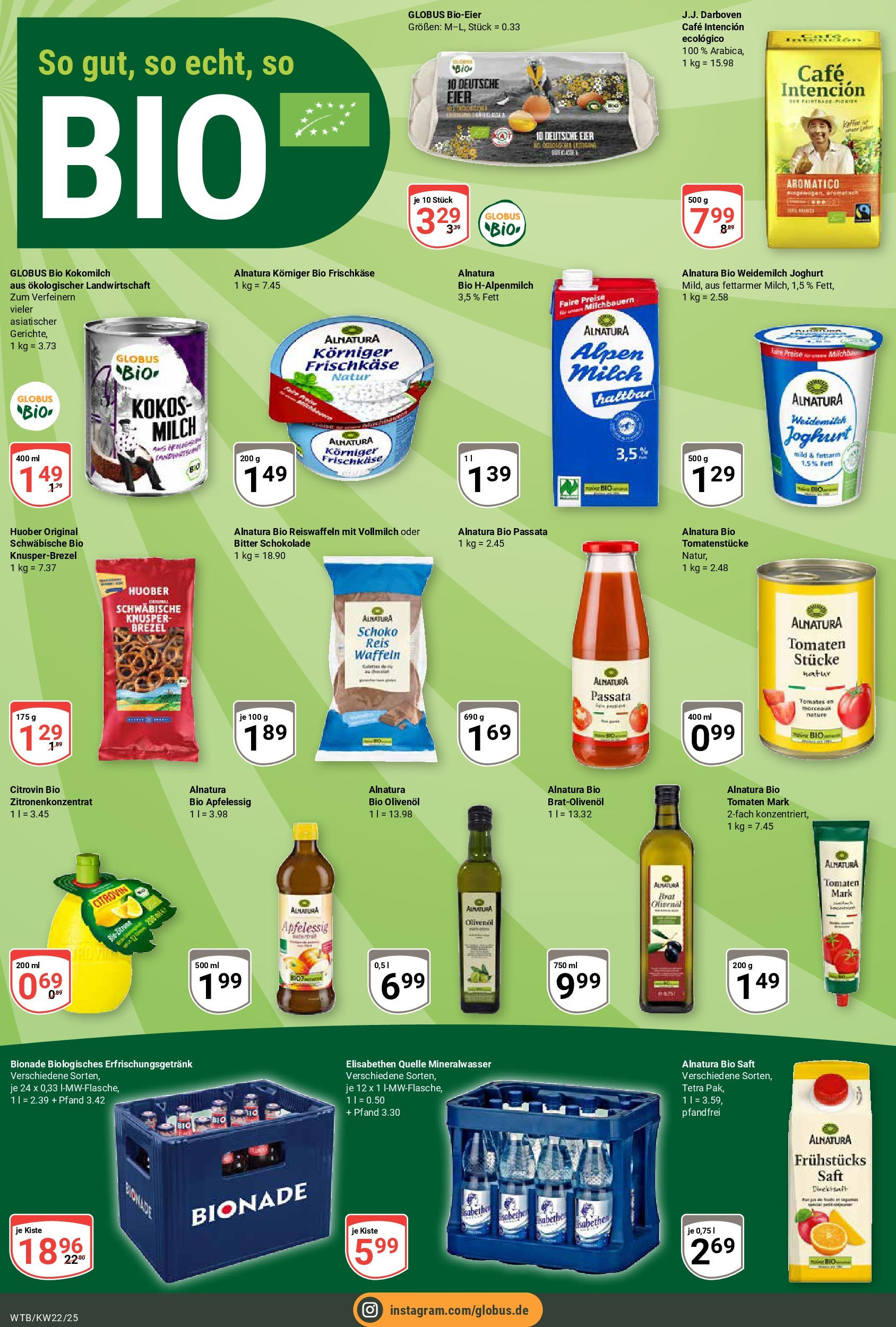 Globus prospekt Wächtersbach	 (ab 25.05.2025) » Angebote online | Seite: 11 | Produkte: Milch, Saft, Reis, Frischkase