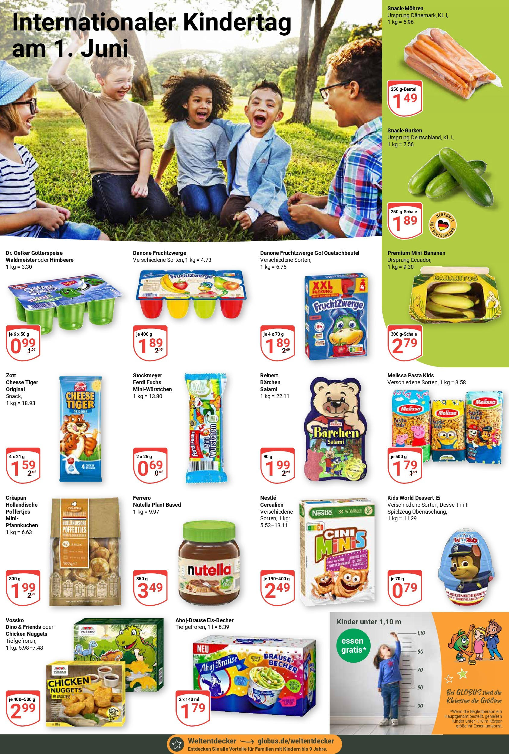Globus prospekt Idar-Oberstein (ab 25.05.2025) » Angebote ab Montag | Seite: 18 | Produkte: Fruchtzwerge, Pfannkuchen, Nutella, Himbeere Globus prospekt Idar-Oberstein (ab 25.05.2025) » Angebote online | Seite: 18 | Produkte: Fruchtzwerge, Pfannkuchen, Nutella, Himbeere