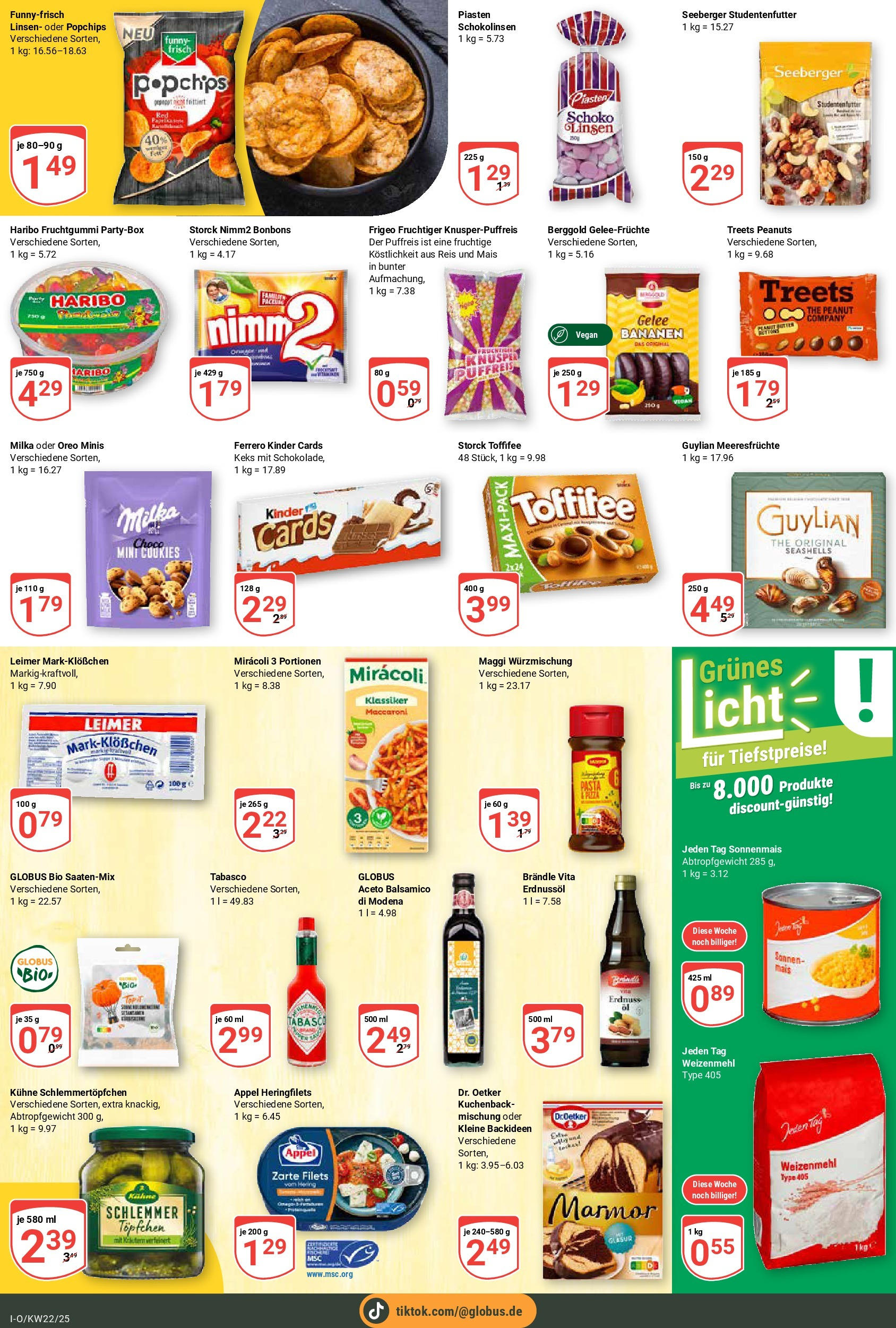 Globus prospekt Idar-Oberstein (ab 25.05.2025) » Angebote ab Montag | Seite: 21 | Produkte: Haribo, Bananen, Milka, Toffifee Globus prospekt Idar-Oberstein (ab 25.05.2025) » Angebote online | Seite: 21 | Produkte: Haribo, Bananen, Milka, Toffifee
