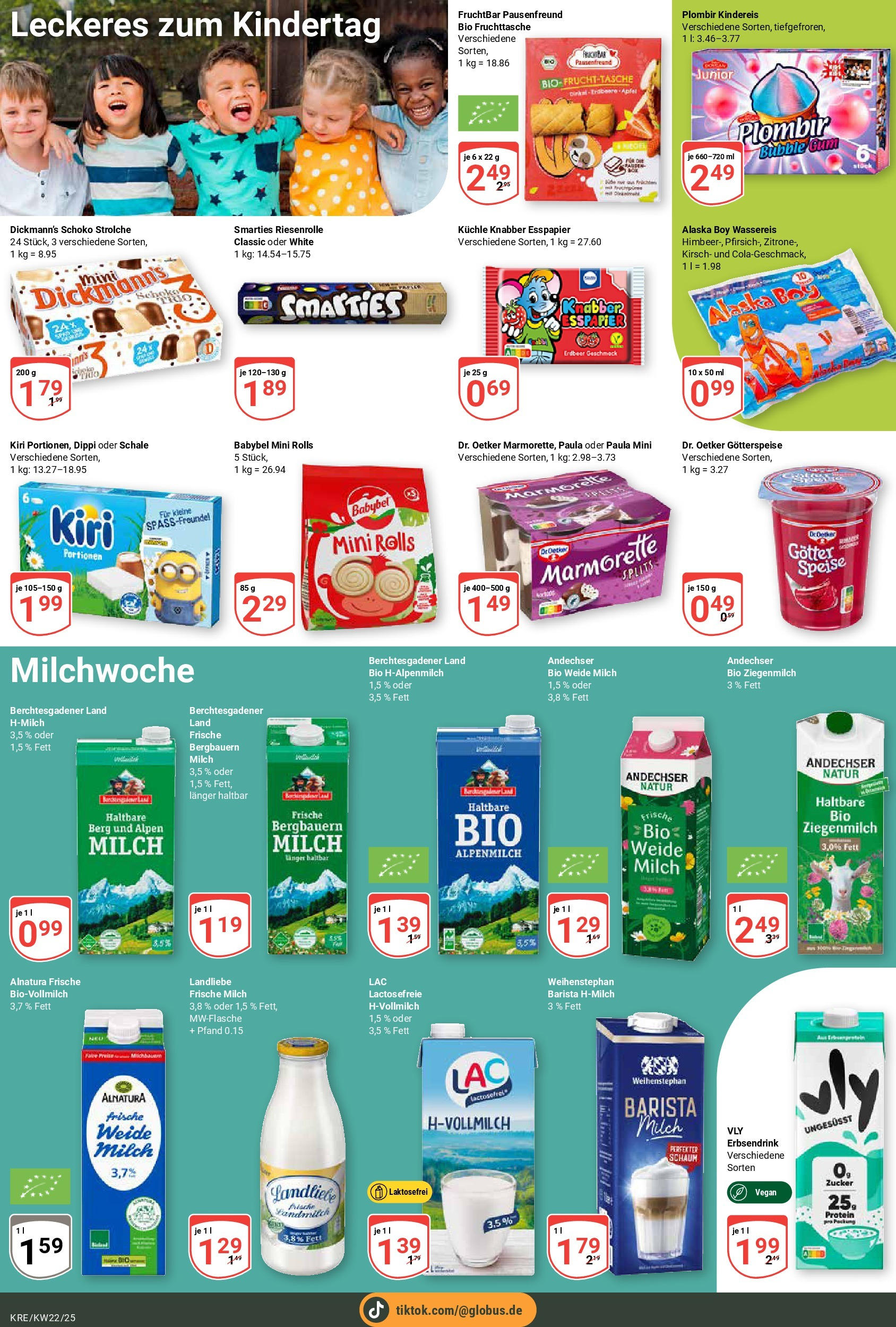 Globus prospekt Krefeld	 (ab 25.05.2025) » Angebote online | Seite: 17 | Produkte: Smarties, Zucker, Zitrone, Babybel