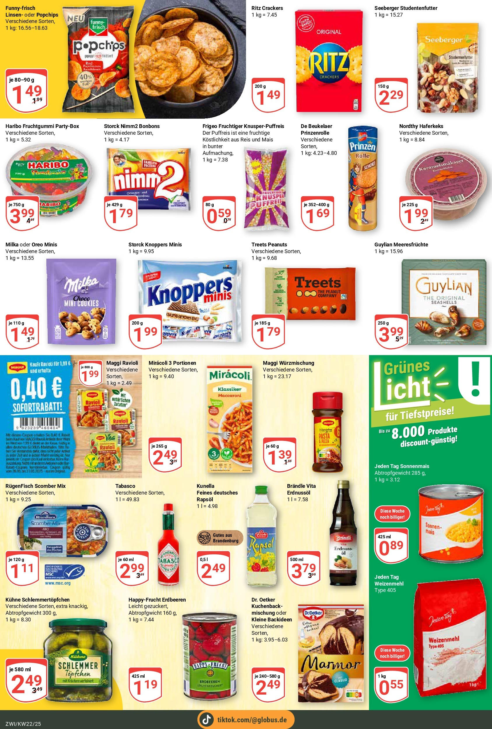 Globus prospekt Zwickau	 (ab 25.05.2025) » Angebote online | Seite: 14 | Produkte: Rapsöl, Funny frisch, Fisch, Reis