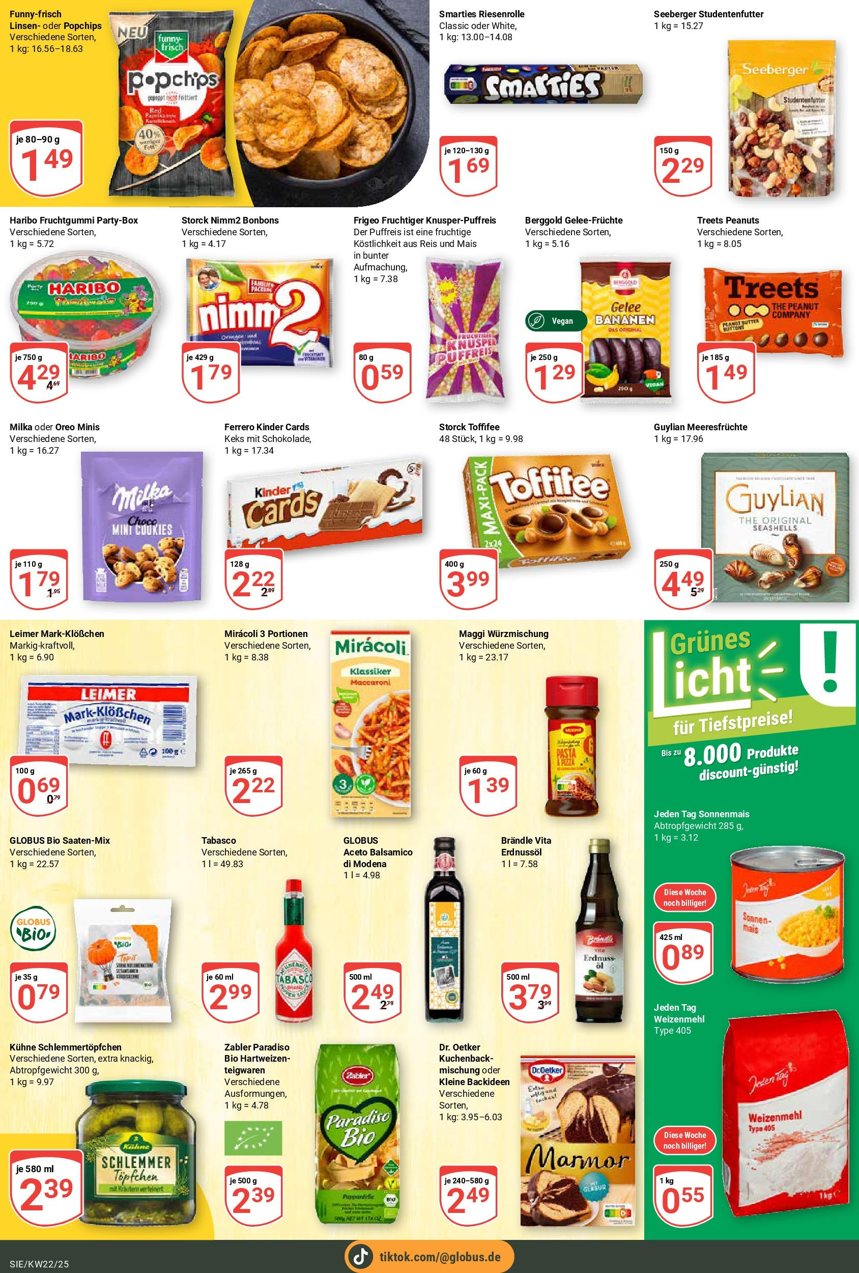 Globus prospekt Siegen	 (ab 25.05.2025) » Angebote online | Seite: 20 | Produkte: Haribo, Balsamico, Smarties, Milka