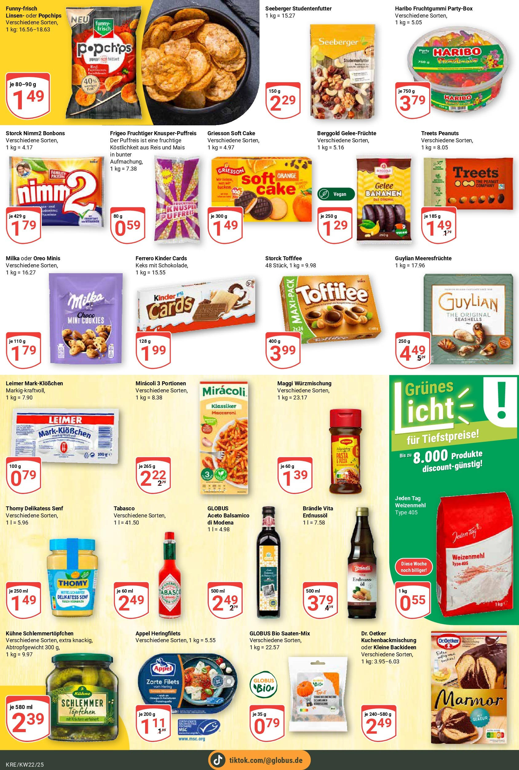 Globus prospekt Krefeld	 (ab 25.05.2025) » Angebote online | Seite: 19 | Produkte: Paprika, Meeresfrüchte, Reis, Chips