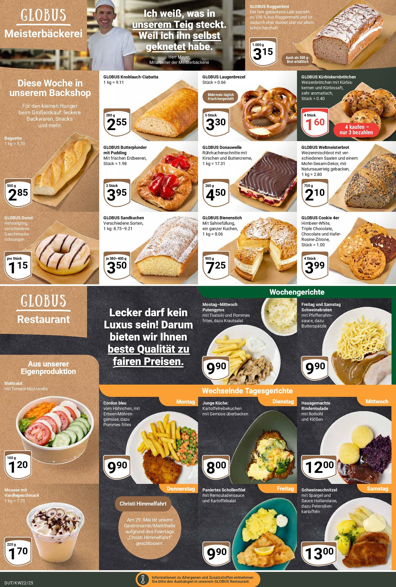 Globus prospekt Wetzlar-Dutenhofen (ab 25.05.2025) » Angebote ab Montag | Seite: 8 | Produkte: Pommes, Kirschen, Kartoffeln, Brot Globus prospekt Wetzlar-Dutenhofen (ab 25.05.2025) » Angebote online | Seite: 8 | Produkte: Pommes, Kirschen, Kartoffeln, Brot