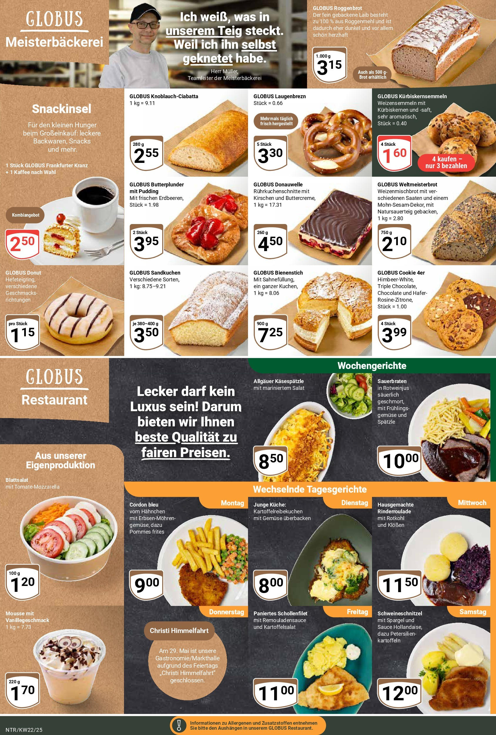 Globus prospekt Neutraubling	 (ab 25.05.2025) » Angebote online | Seite: 7 | Produkte: Kaffee, Pommes frites, Kirschen, Kartoffeln