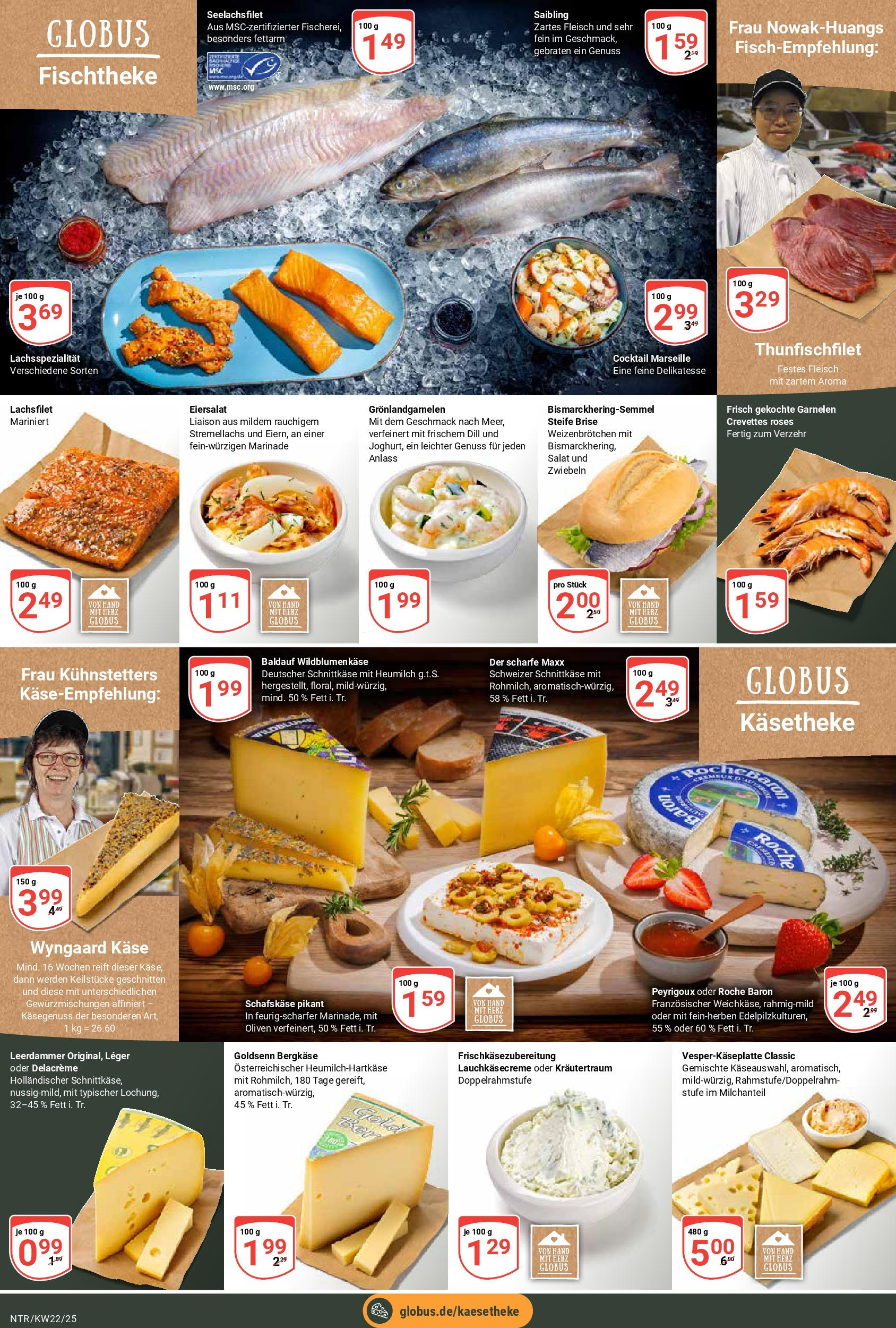 Globus prospekt Neutraubling	 (ab 25.05.2025) » Angebote online | Seite: 9 | Produkte: Garnelen, Leerdammer, Dill, Salat