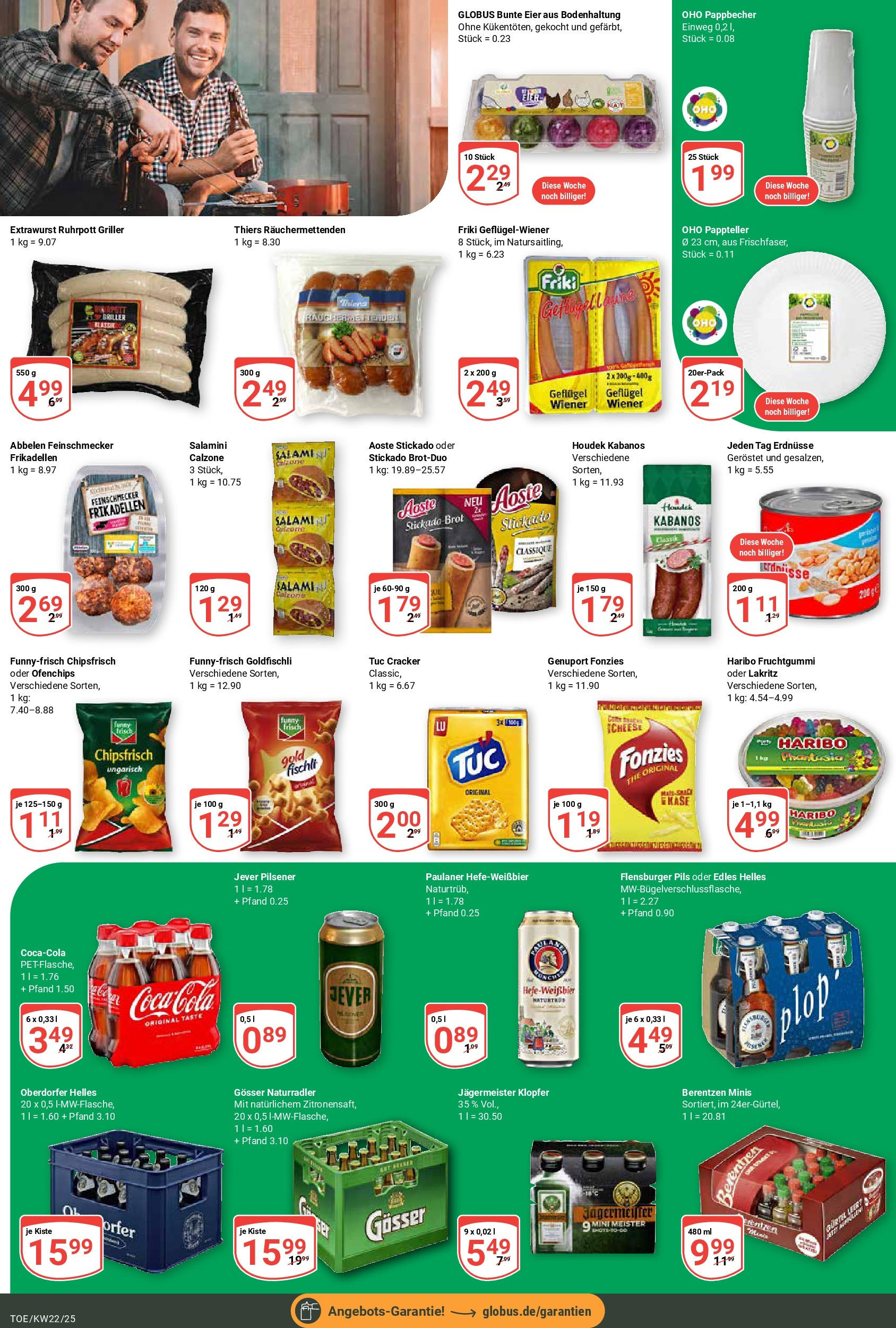 Globus prospekt Tönisvorst	 (ab 25.05.2025) » Angebote online | Seite: 13 | Produkte: Weißbier, Pils, Chips, Gürtel