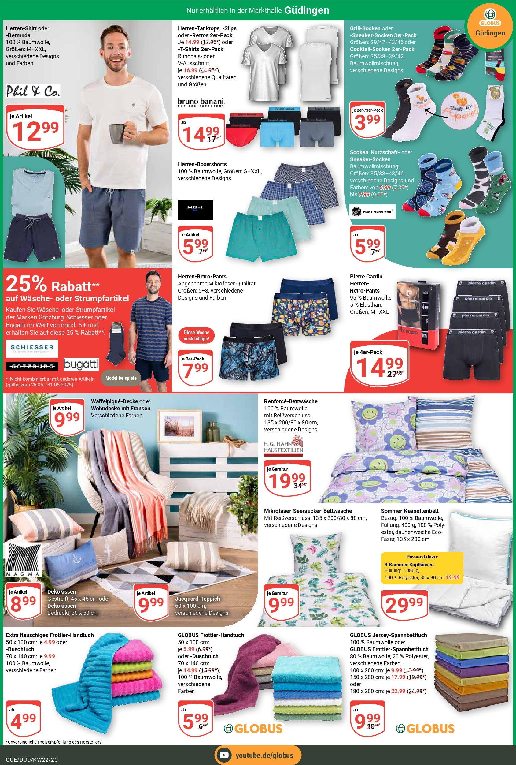 Globus prospekt Saarbrücken-Güdingen	 (ab 25.05.2025) » Angebote online | Seite: 24 | Produkte: Bermuda
