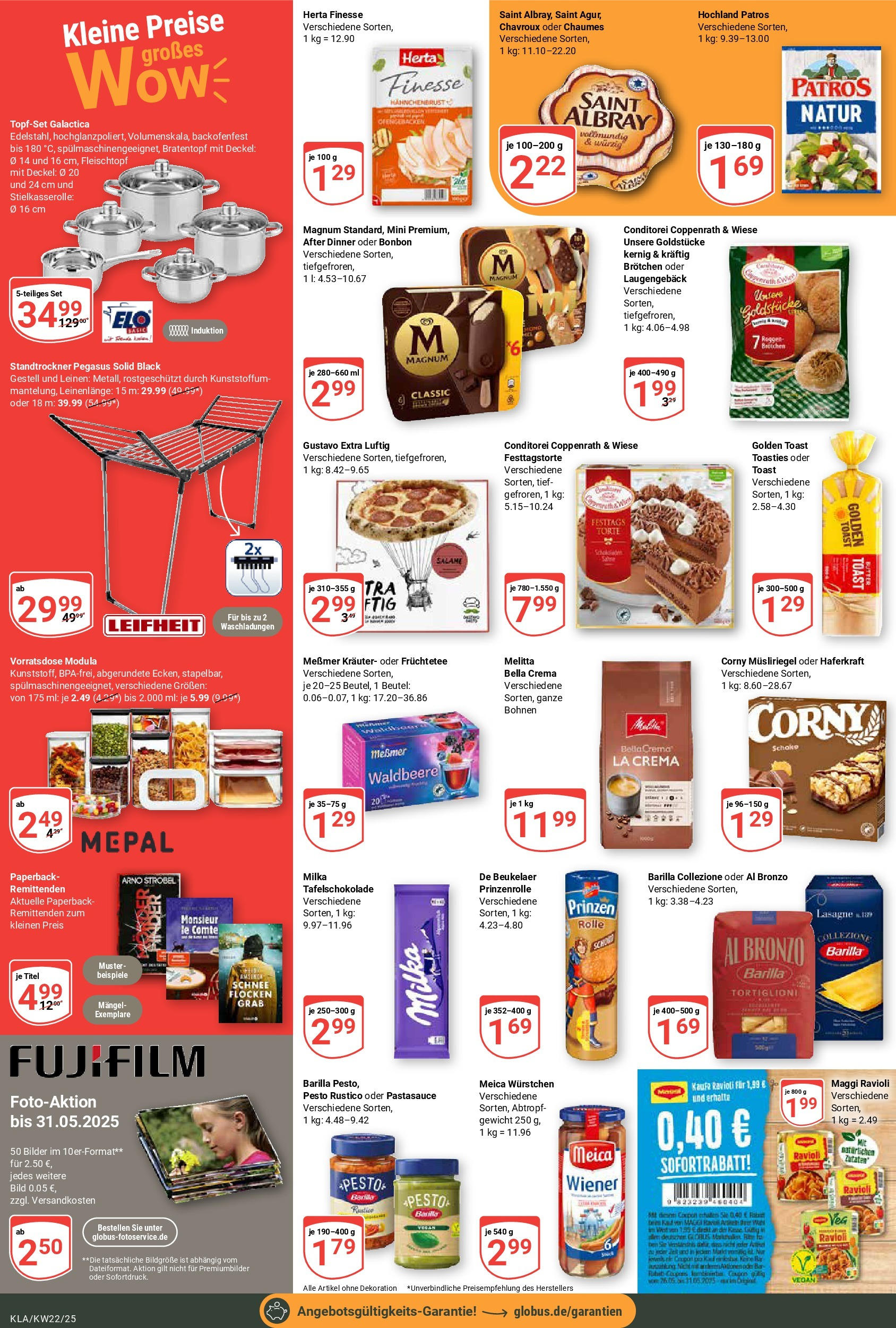 Globus prospekt Kaiserslautern	 (ab 25.05.2025) » Angebote online | Seite: 4 | Produkte: Maggi, Bilder, Pasta, Pizza
