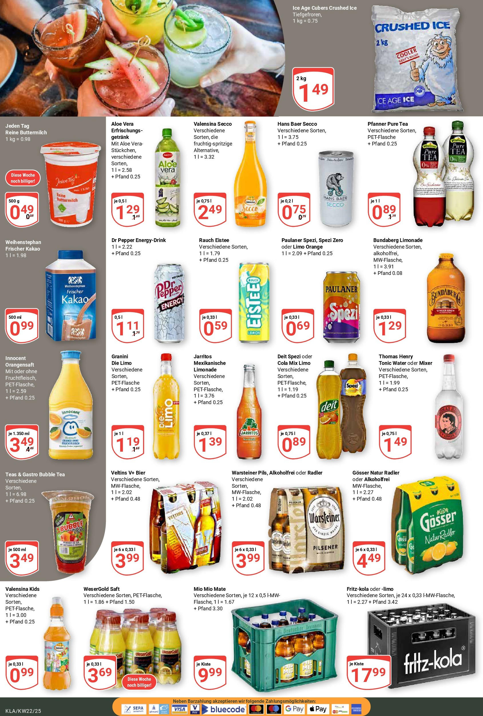 Globus prospekt Kaiserslautern	 (ab 25.05.2025) » Angebote online | Seite: 18 | Produkte: Mio mio mate, Radler, Granini, Saft