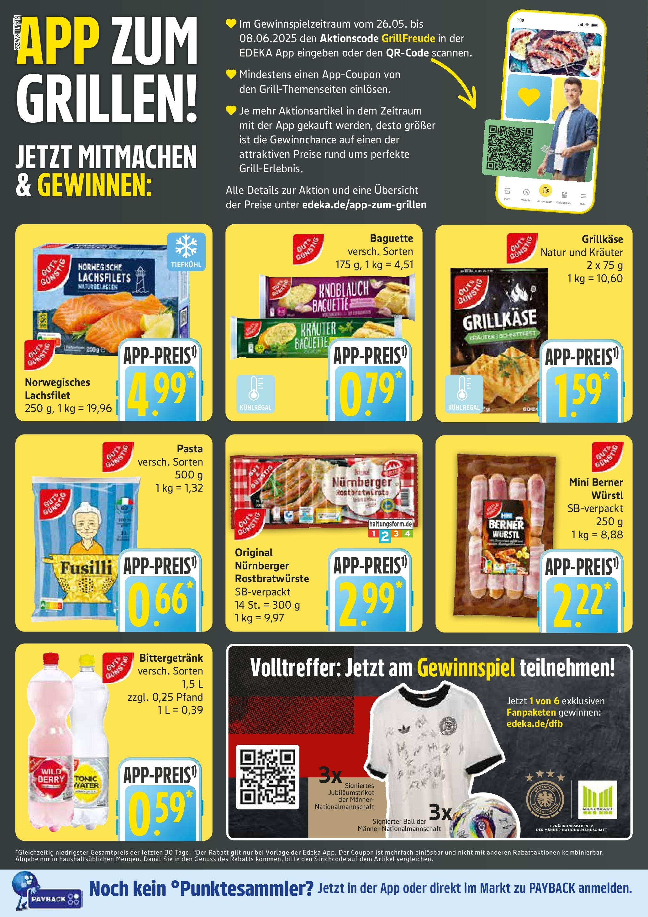 Edeka prospekt Rostock	 (ab 25.05.2025) » Angebote Online | Seite: 4 | Produkte: Würstl, Baguette, Knoblauch, Pasta