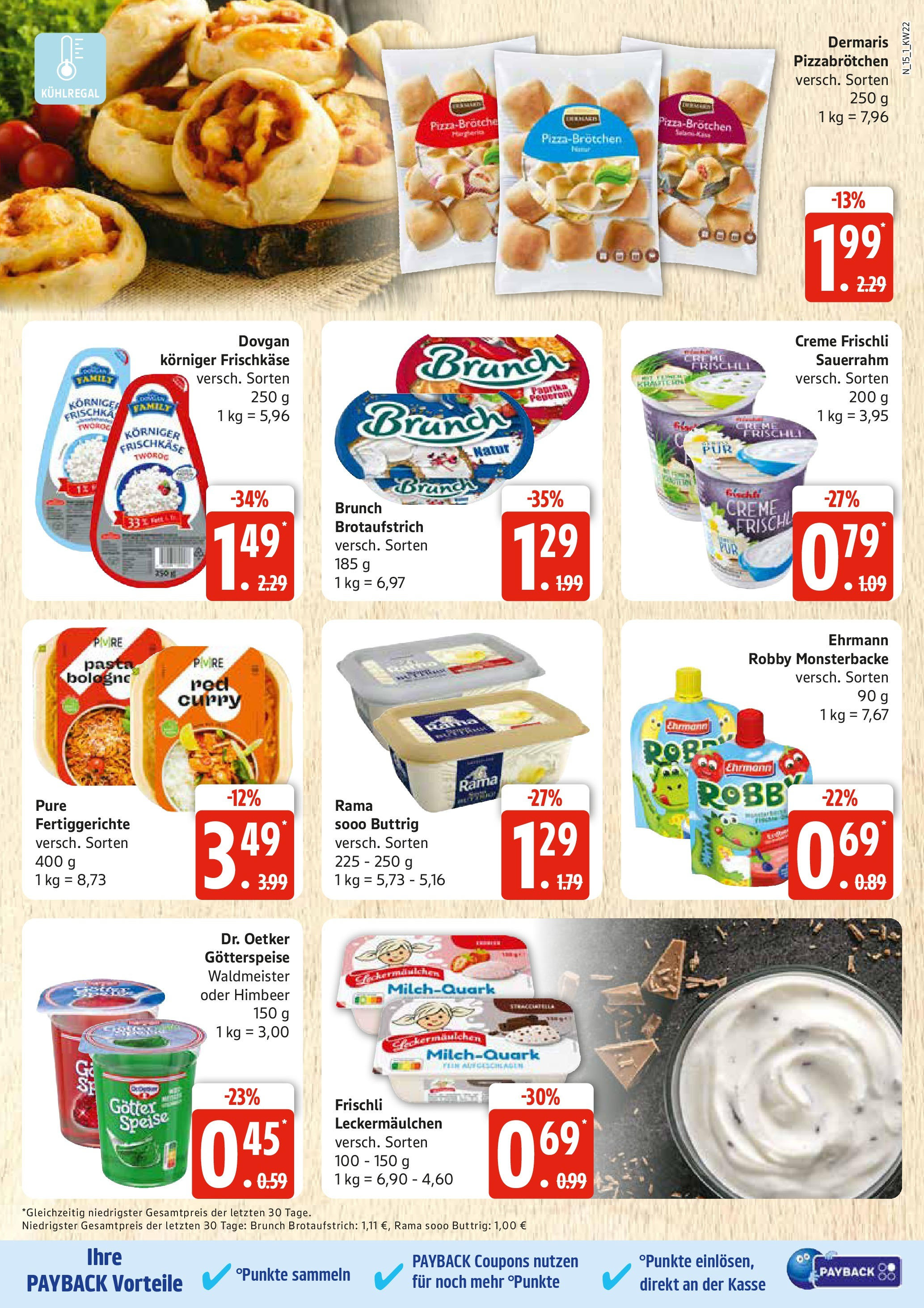Edeka prospekt Rostock	 (ab 25.05.2025) » Angebote Online | Seite: 15 | Produkte: Rama, Butter, Pasta, Sauerrahm