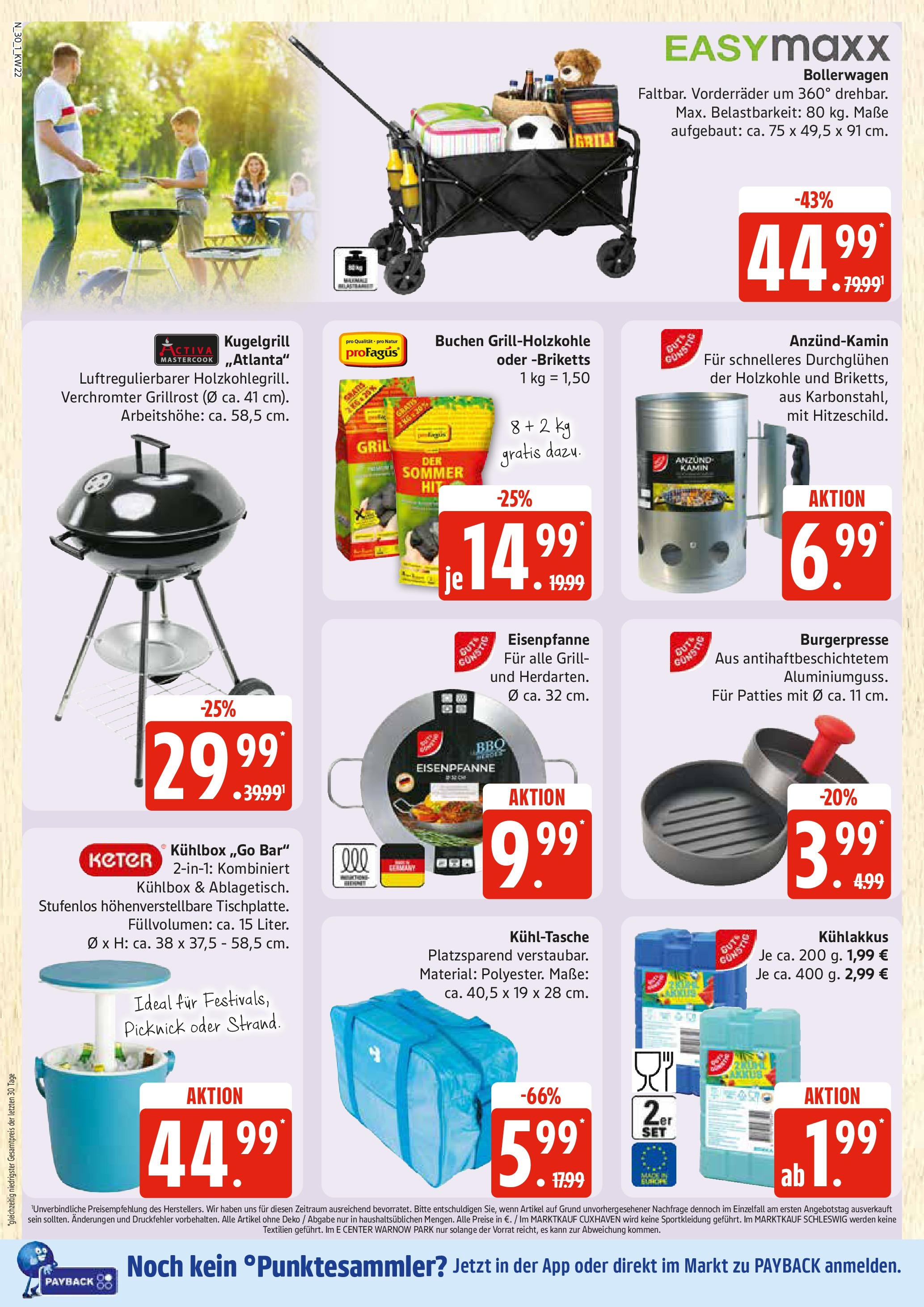 Edeka prospekt Rostock	 (ab 25.05.2025) » Angebote Online | Seite: 30 | Produkte: Grill, Kamin, Box, Burger