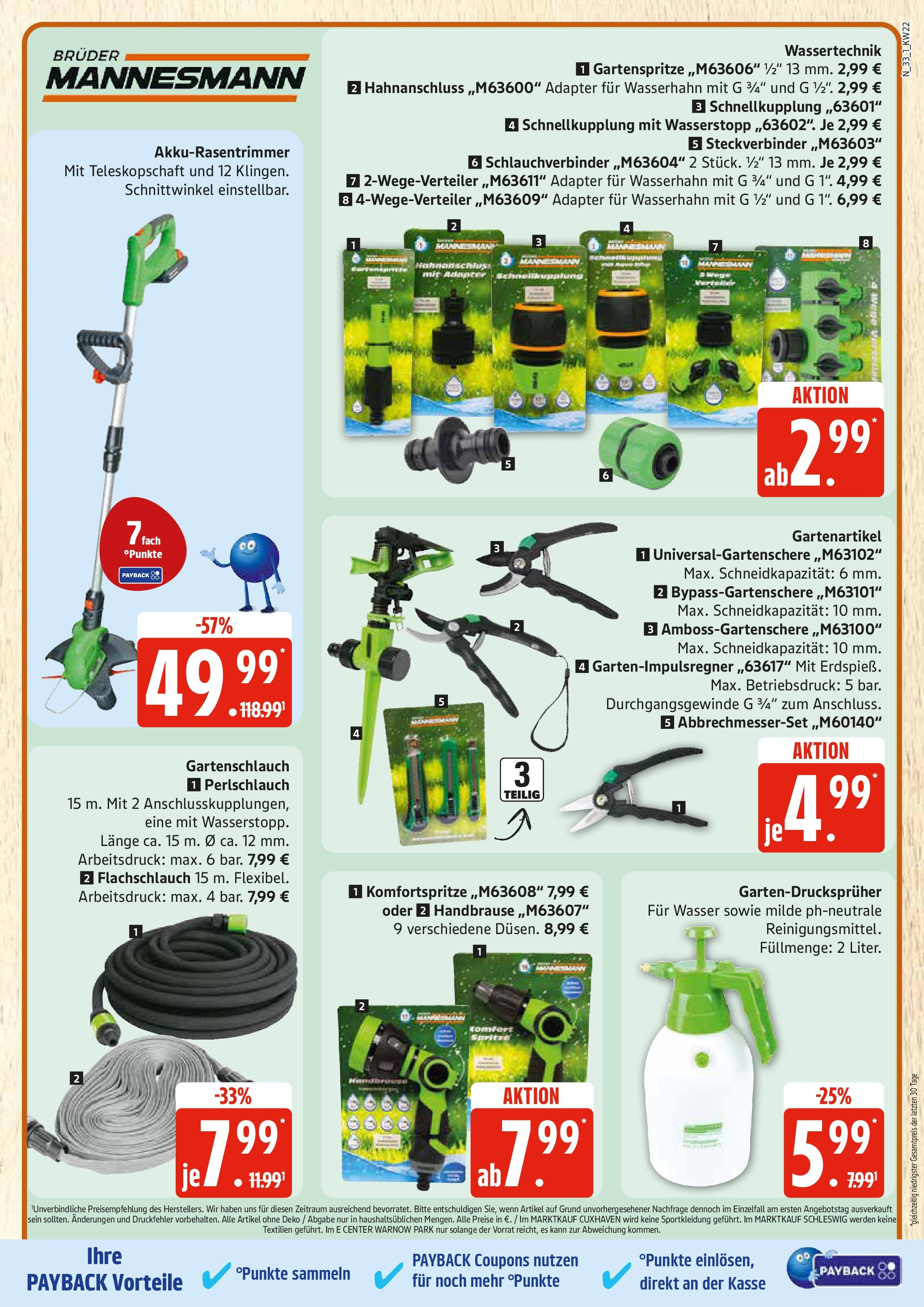 Edeka prospekt Rostock	 (ab 25.05.2025) » Angebote Online | Seite: 33 | Produkte: Adapter, Wasser, Hose