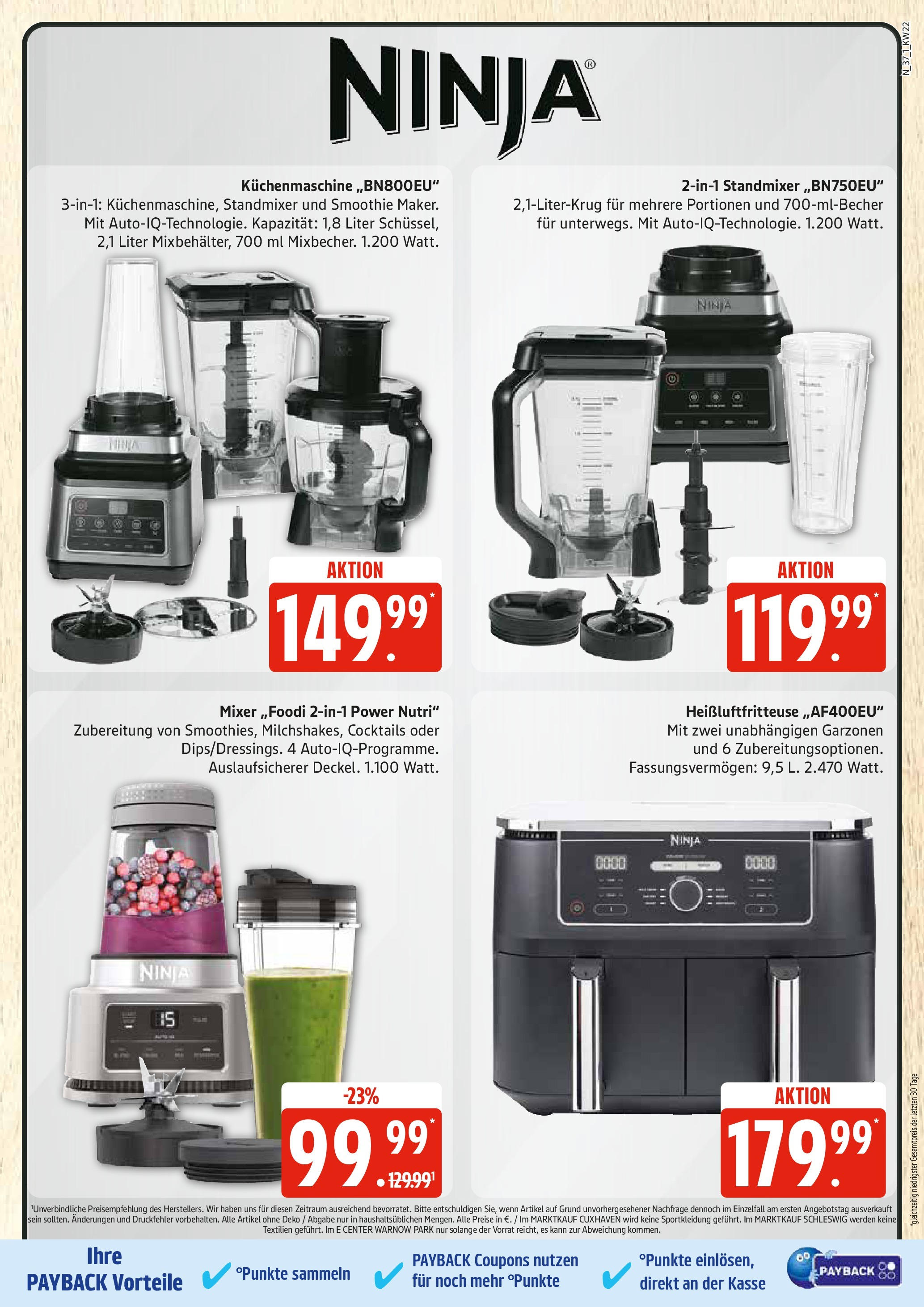 Edeka prospekt Rostock	 (ab 25.05.2025) » Angebote Online | Seite: 37 | Produkte: Mixer, Heißluftfritteuse