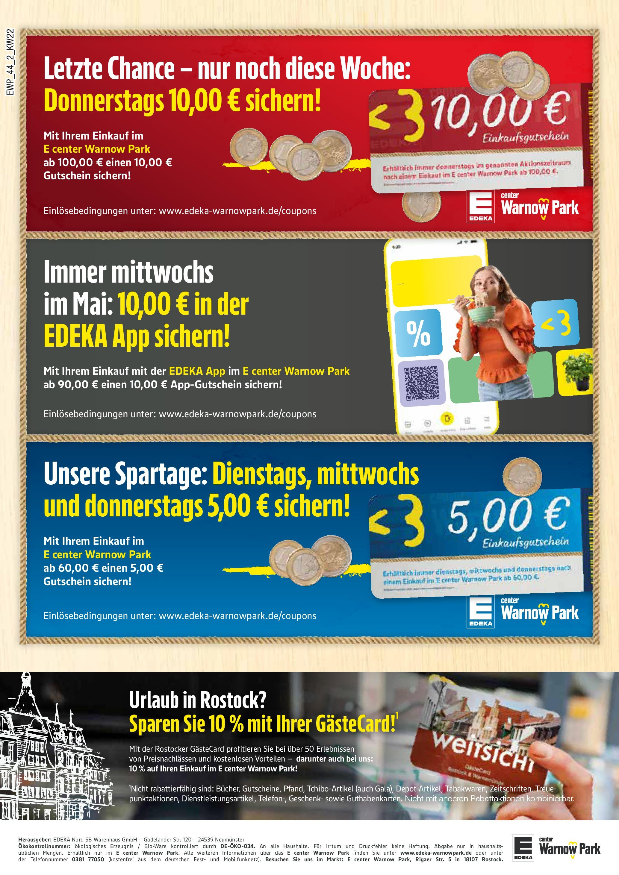 Edeka prospekt Rostock	 (ab 25.05.2025) » Angebote Online | Seite: 44