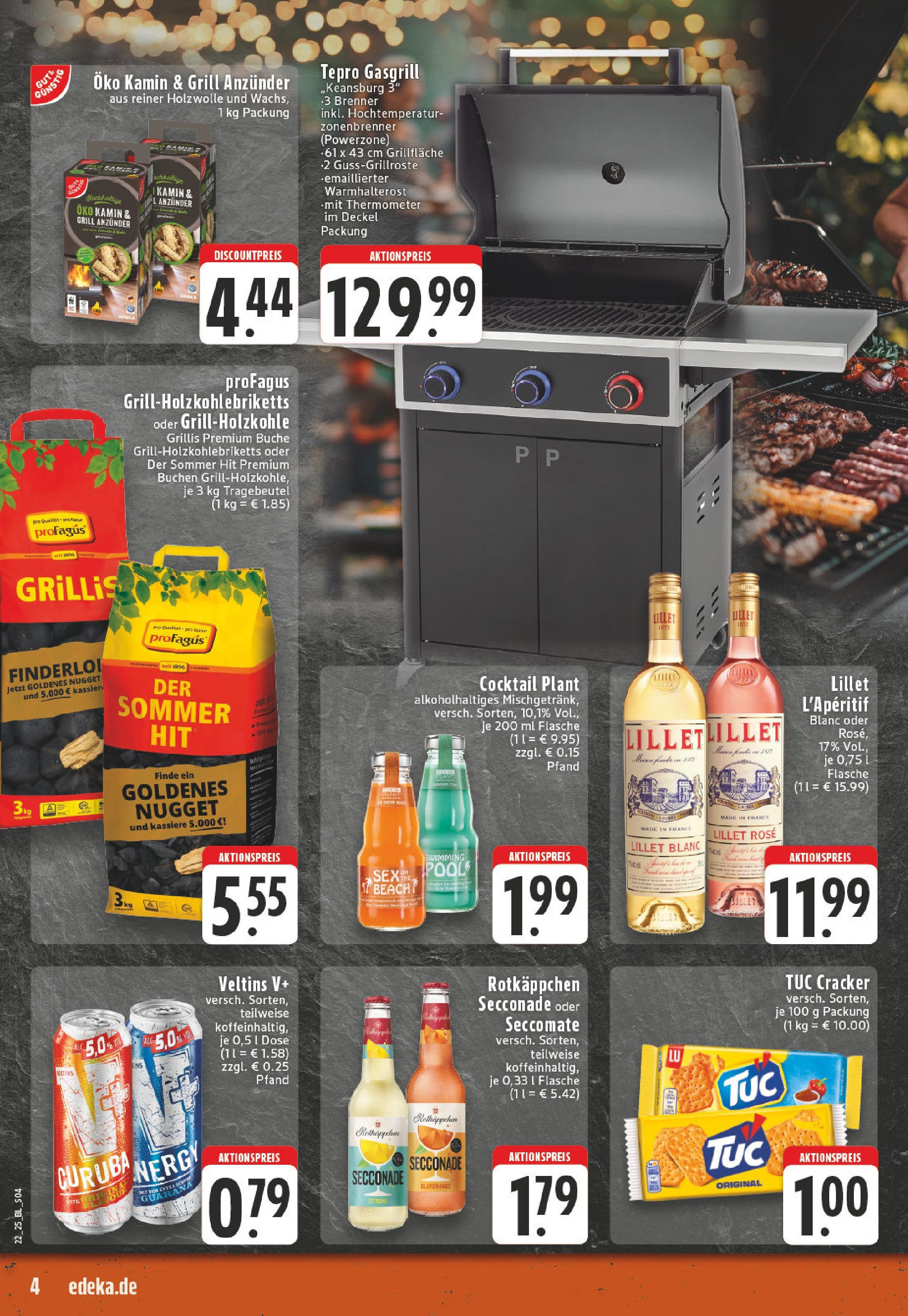 Edeka prospekt Hattingen-Holthausen (ab 25.05.2025) » Angebote Online | Seite: 4 | Produkte: Thermometer, Kamin, Lillet, Veltins Edeka prospekt Hattingen-Holthausen (ab 25.05.2025) » Angebote Online | Seite: 4 | Produkte: Thermometer, Kamin, Lillet, Veltins