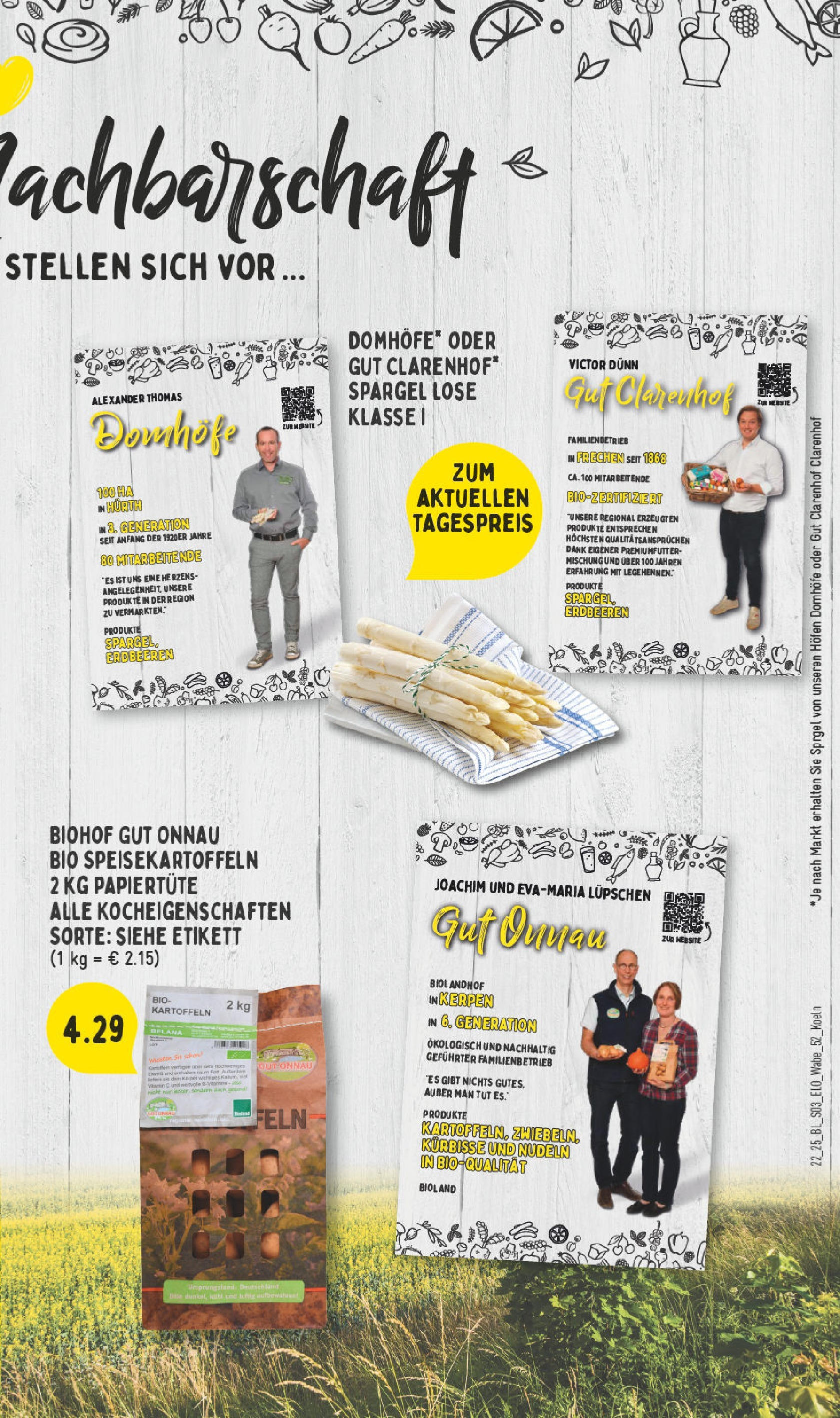 Edeka prospekt Köln-Longerich (ab 25.05.2025) » Angebote Online | Seite: 27 | Produkte: Spargel, Kartoffeln, Nudeln, Erdbeeren Edeka prospekt Köln-Longerich (ab 25.05.2025) » Angebote Online | Seite: 27 | Produkte: Spargel, Kartoffeln, Nudeln, Erdbeeren