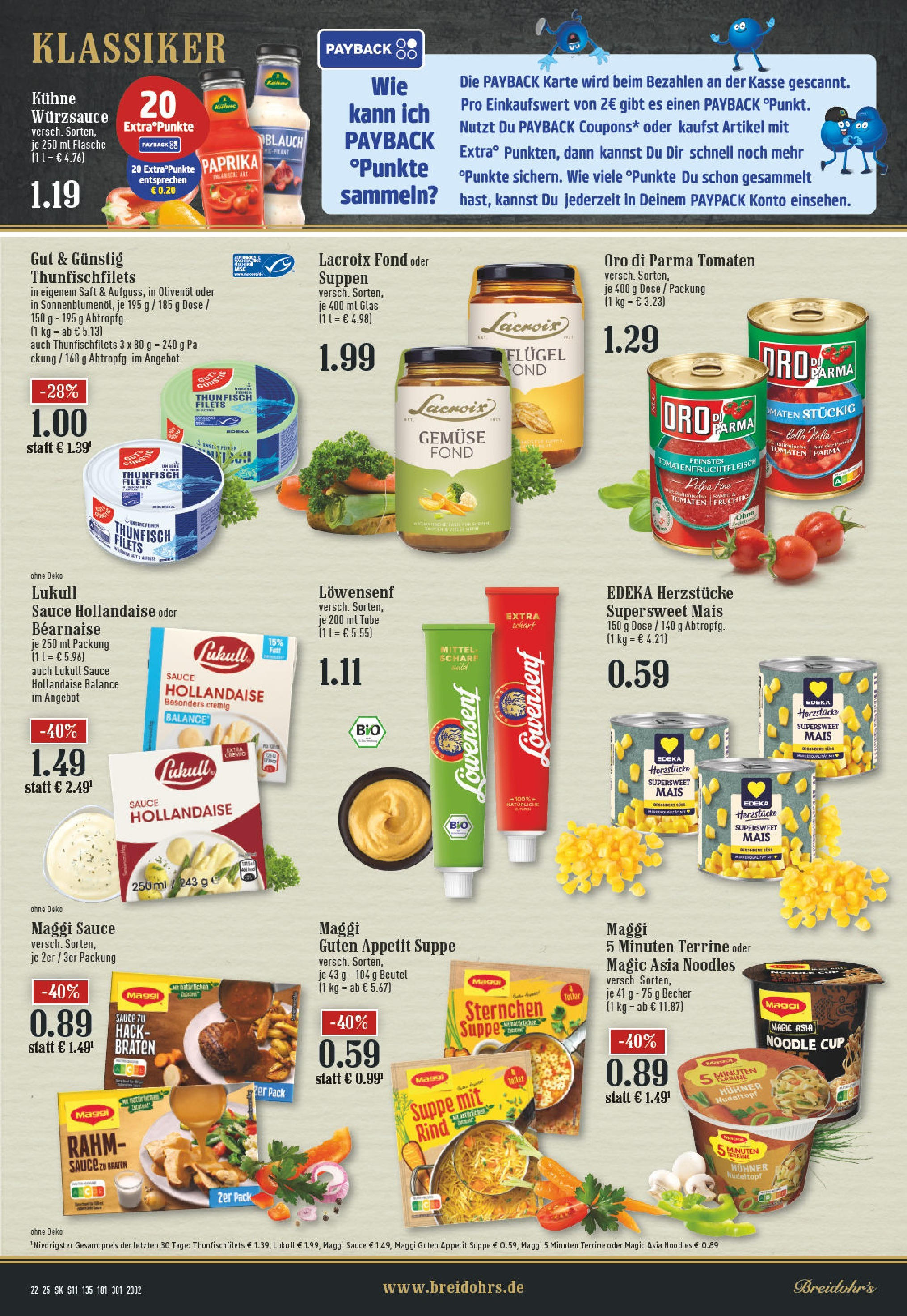 Edeka prospekt Rösrath	 (ab 25.05.2025) » Angebote Online | Seite: 11 | Produkte: Maggi, Olivenol, Saft, Maggi 5 minuten terrine